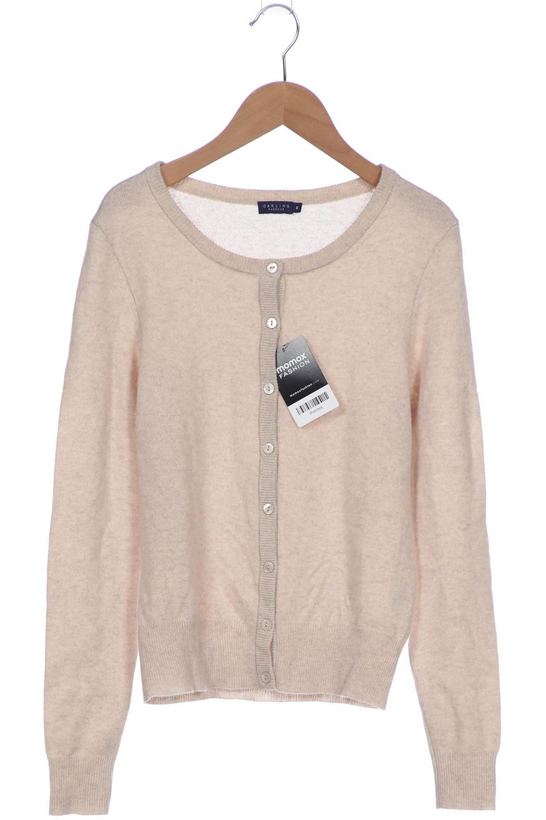 

darling harbour Damen Strickjacke, beige, Gr. 36