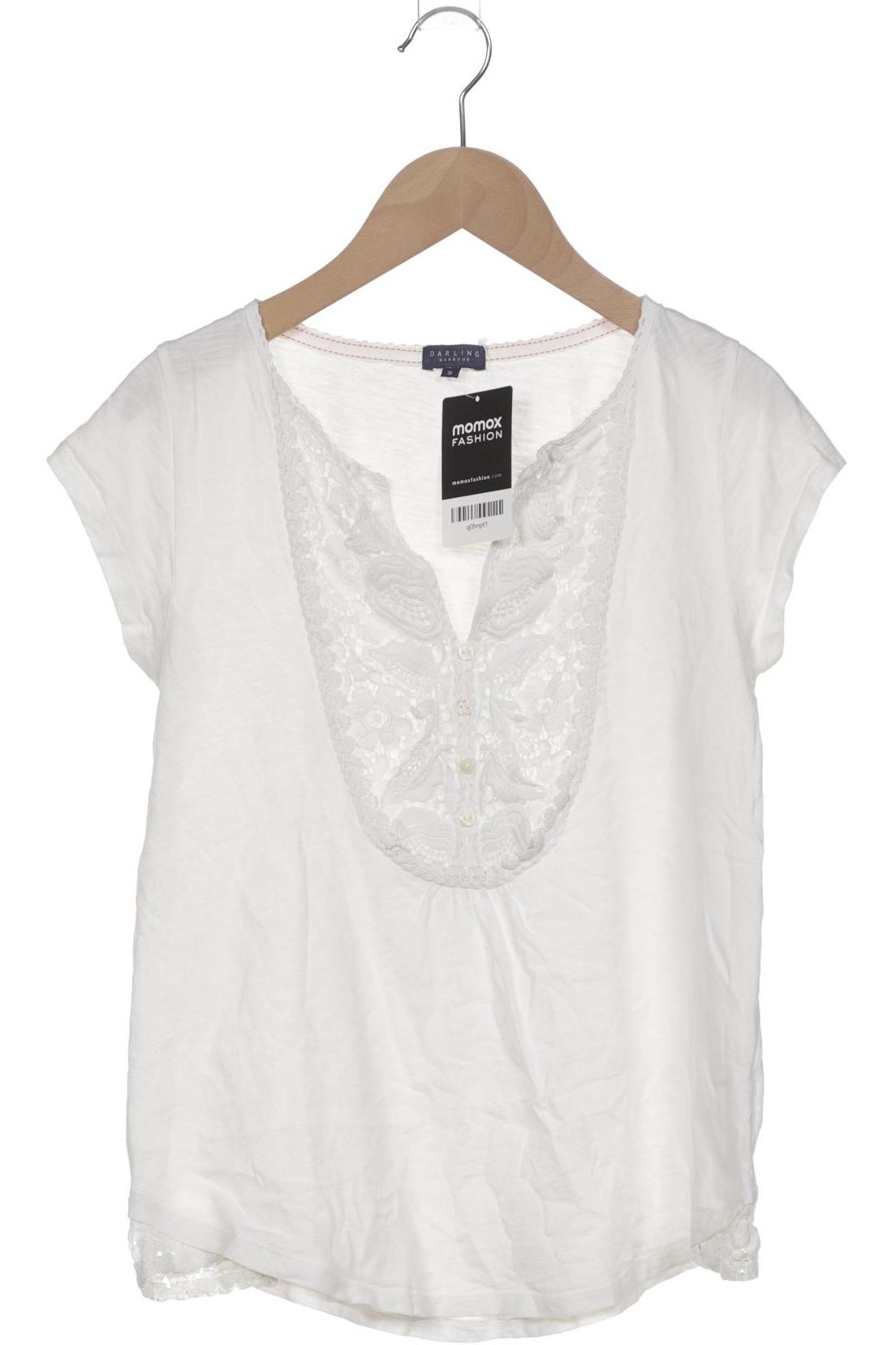 

darling harbour Damen T-Shirt, cremeweiß, Gr. 36