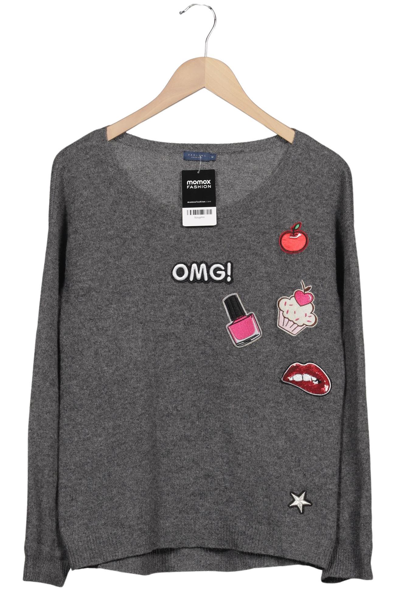 

darling harbour Damen Pullover, grau, Gr. 38