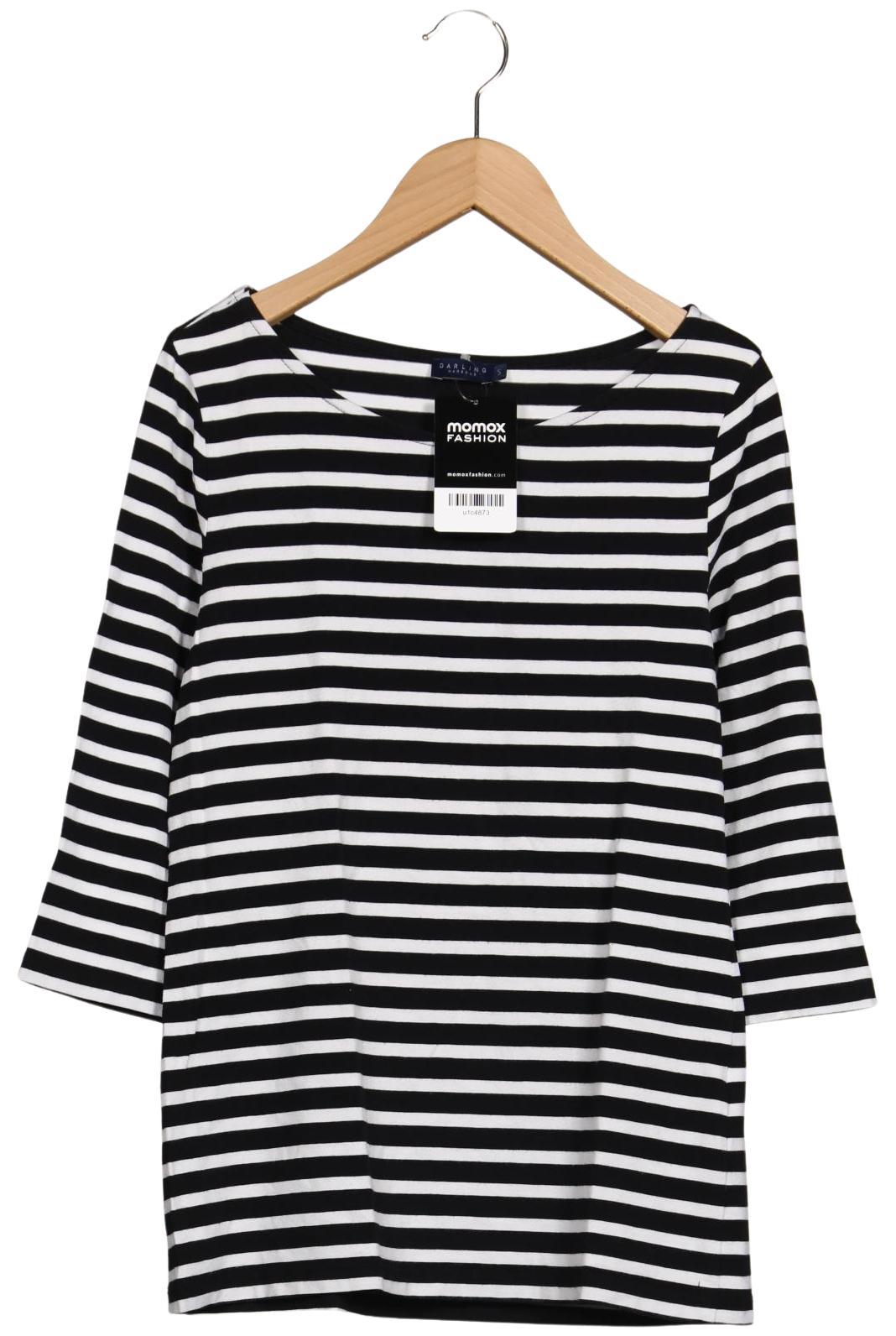 

darling harbour Damen Langarmshirt, schwarz, Gr. 36