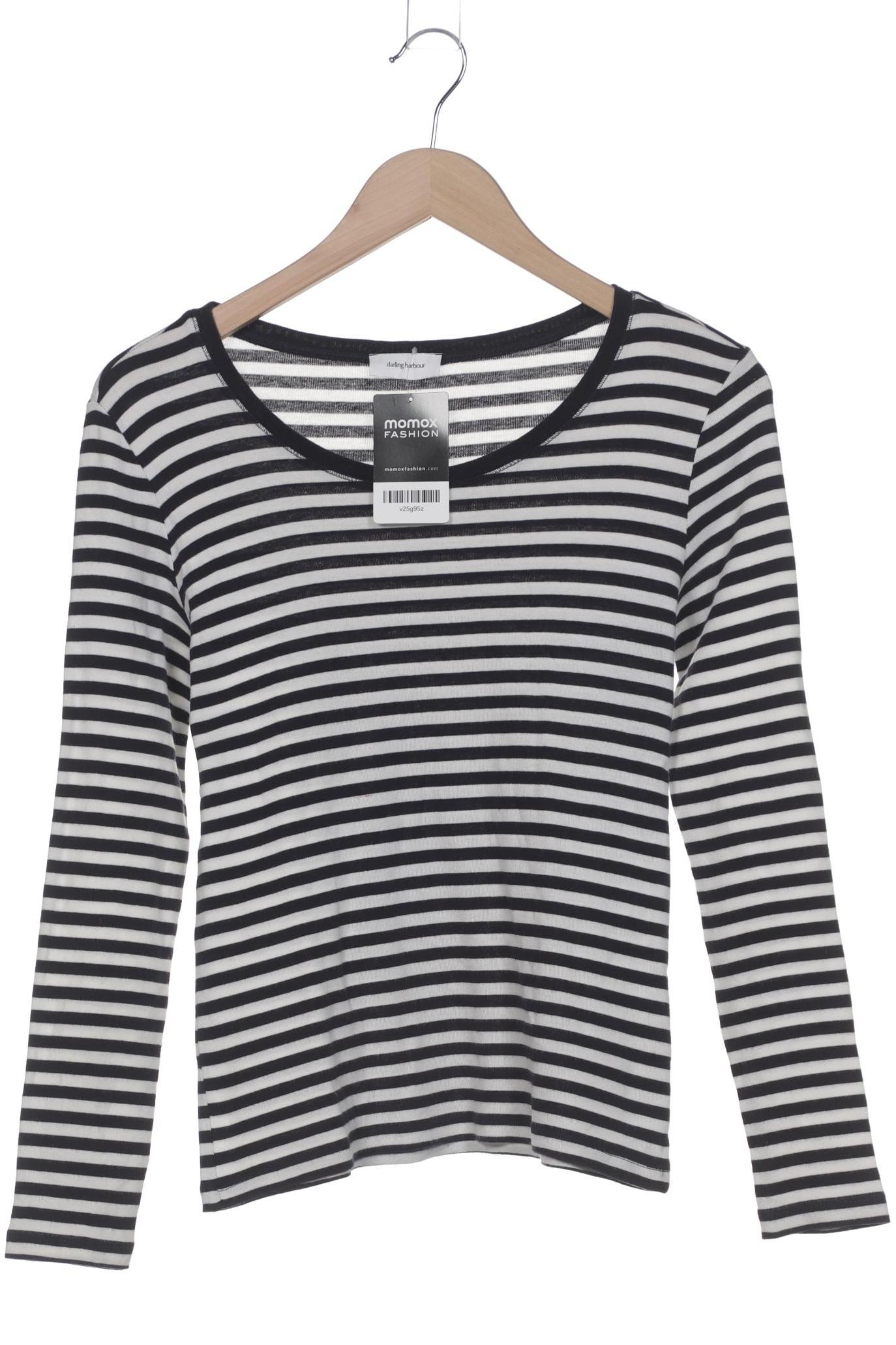 

darling harbour Damen Langarmshirt, marineblau, Gr. 36