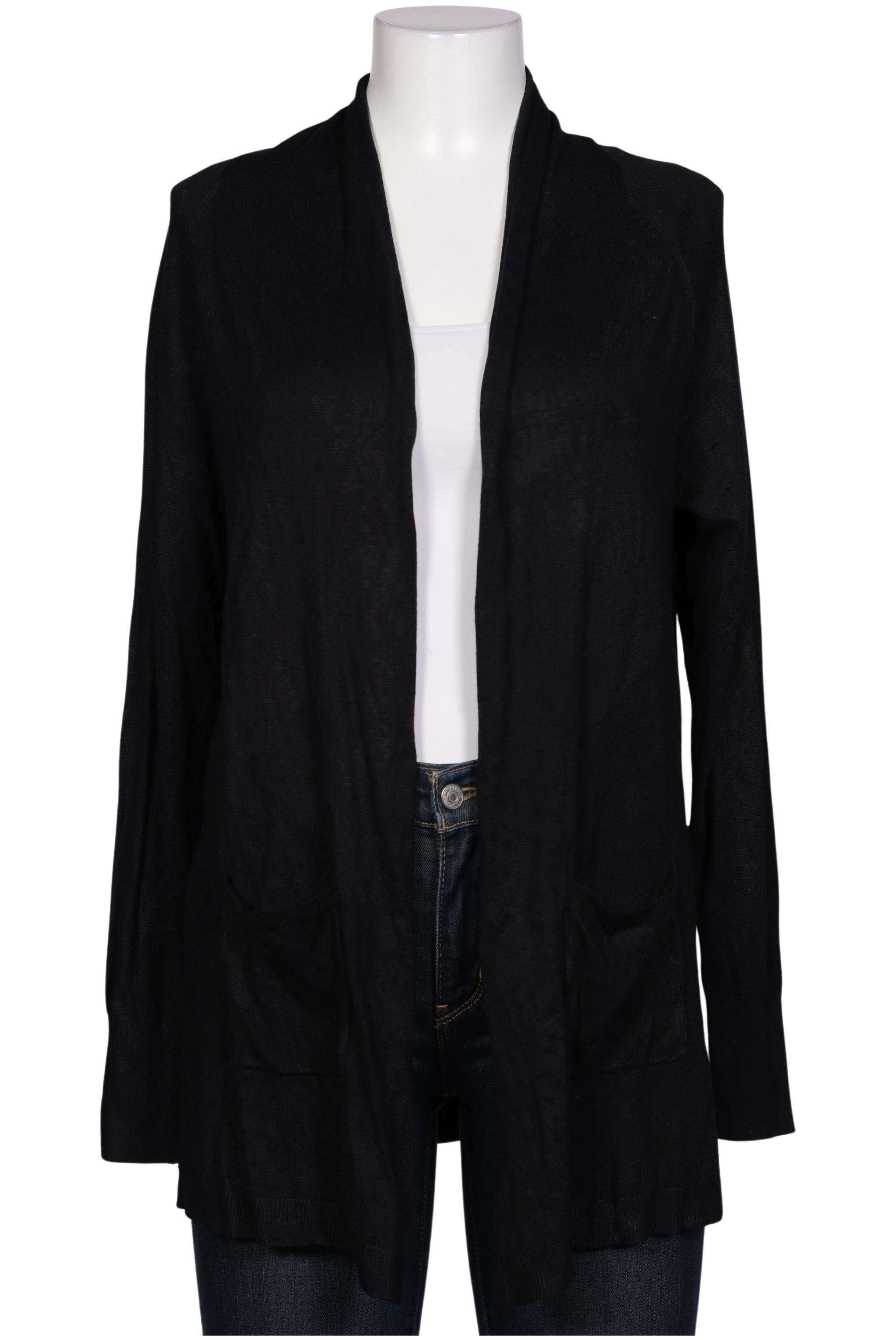 

darling harbour Damen Strickjacke, schwarz, Gr. 38