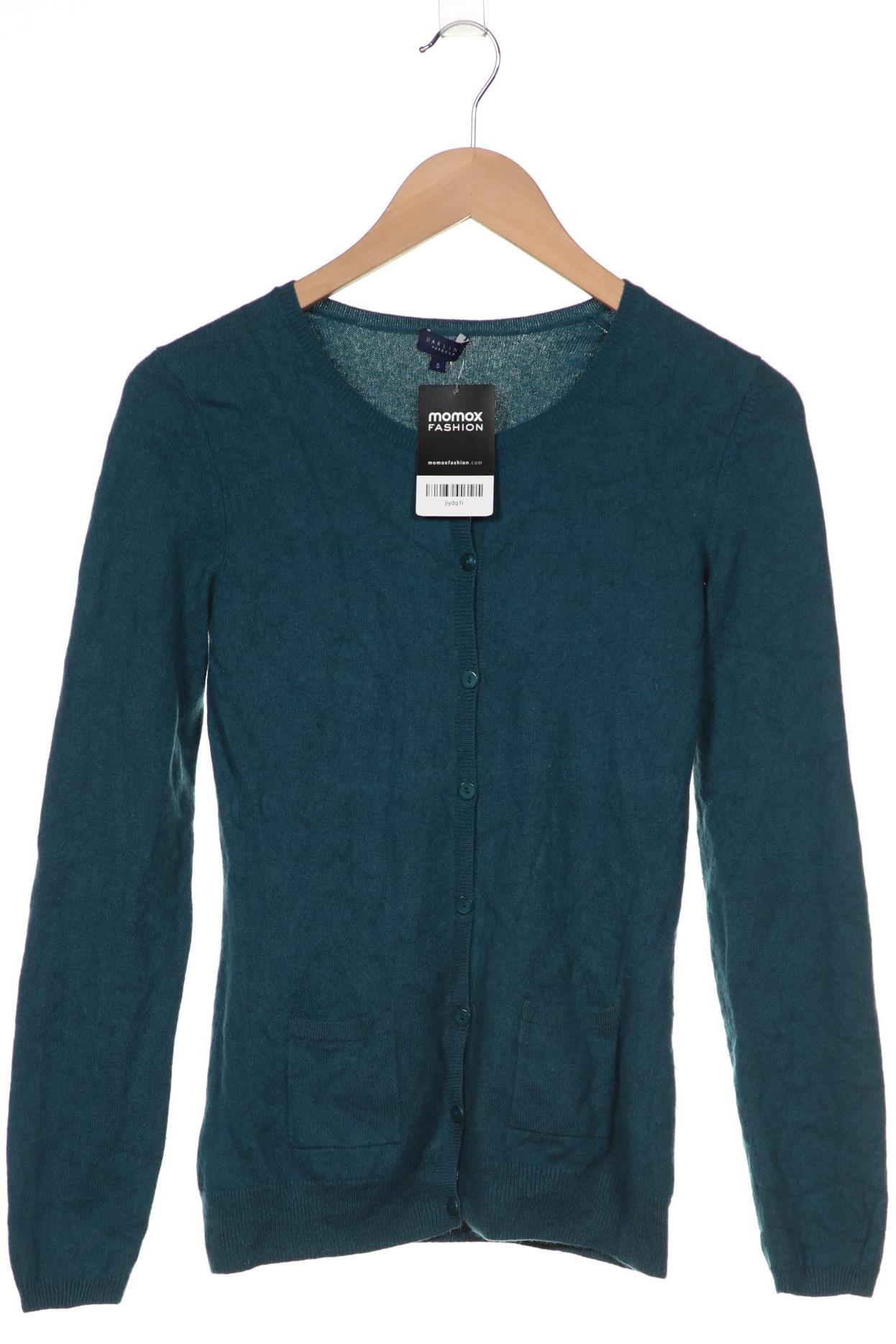 

darling harbour Damen Strickjacke, blau, Gr. 36