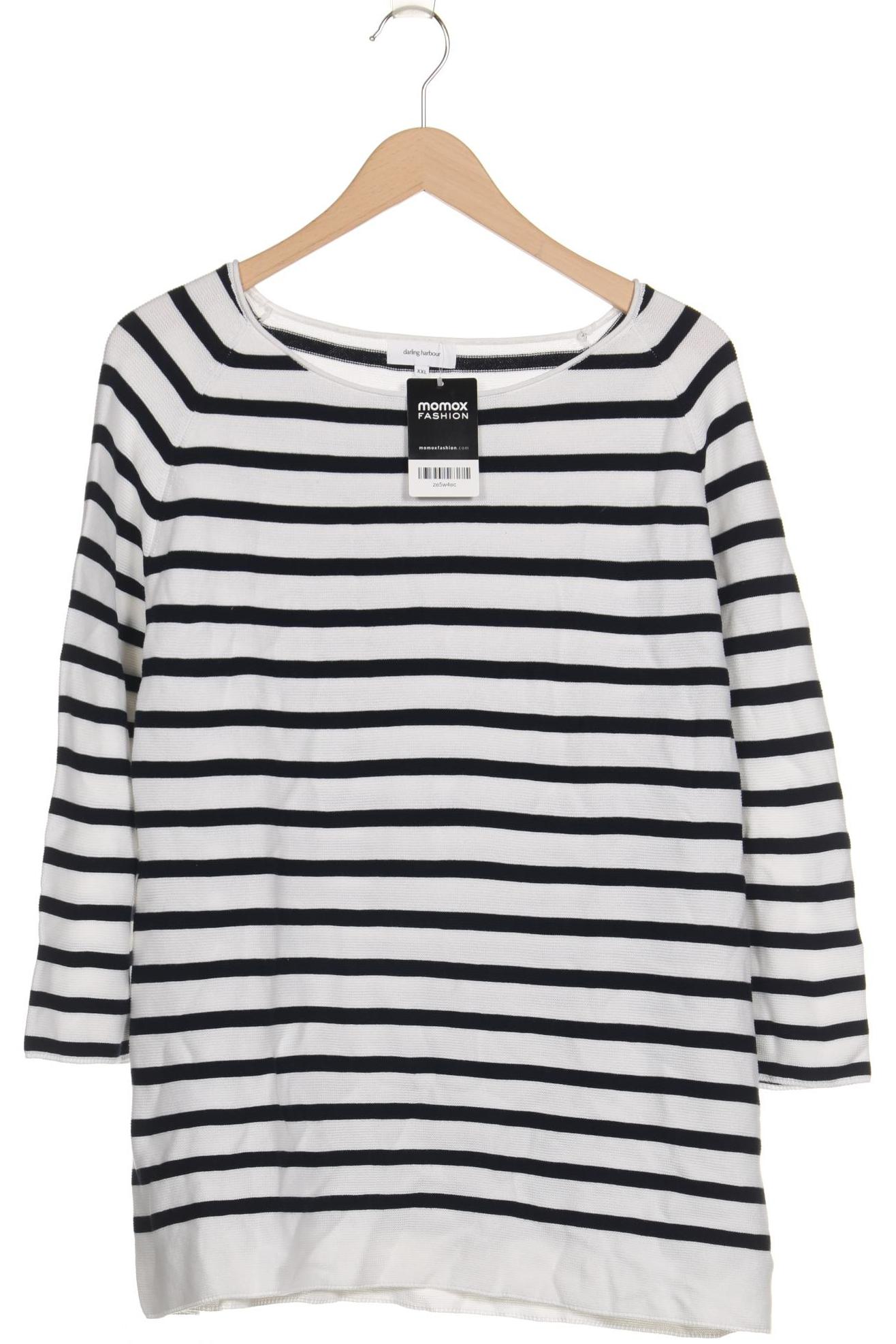 

darling harbour Damen Pullover, weiß, Gr. 46