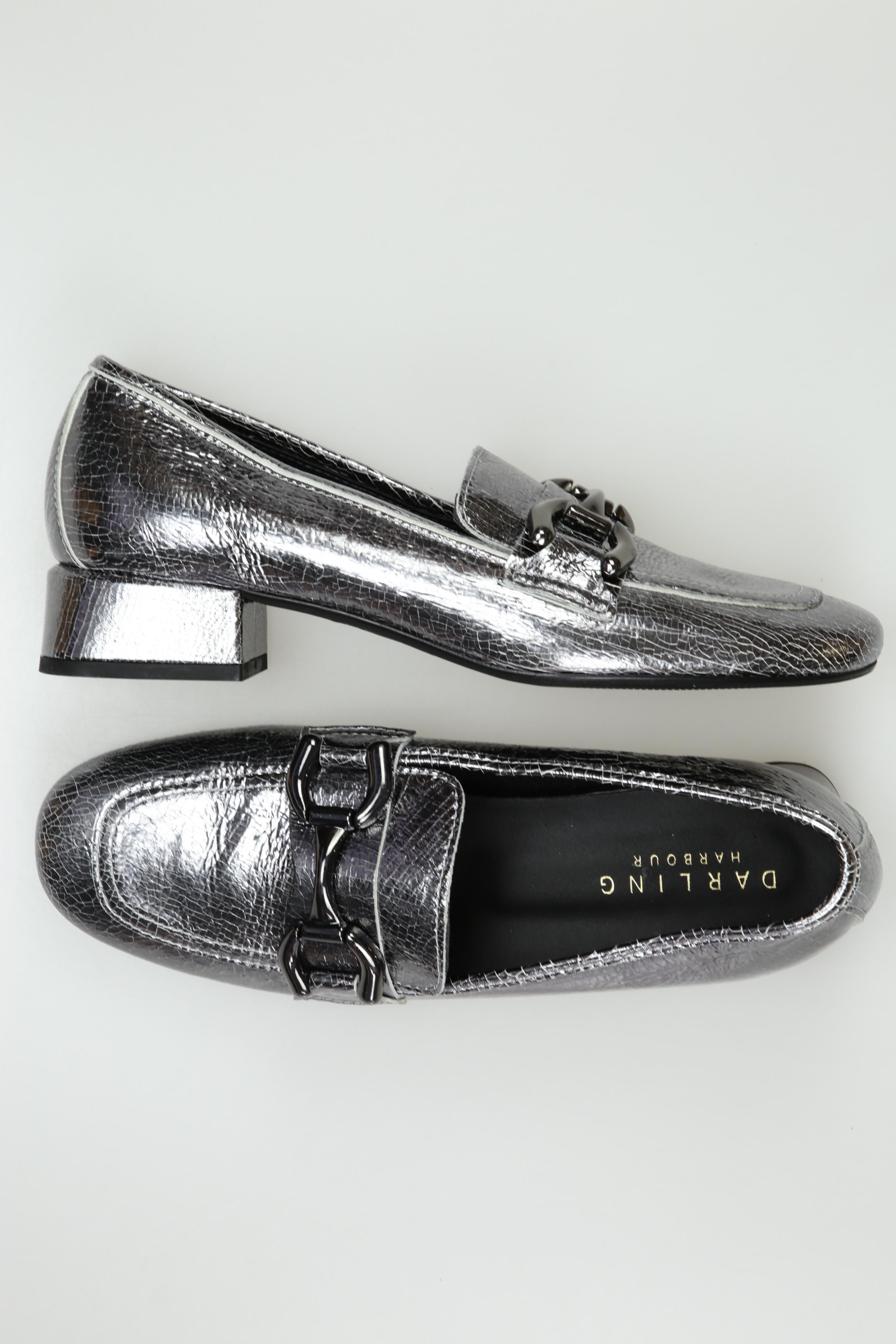 

darling harbour Damen Halbschuh, silber, Gr. 39