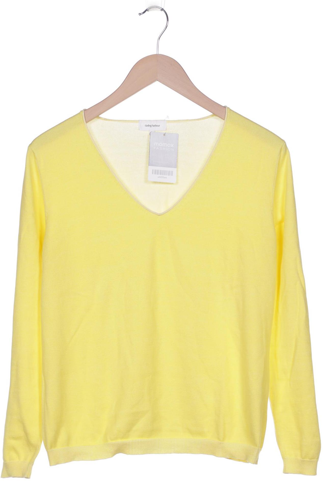 

darling harbour Damen Pullover, gelb