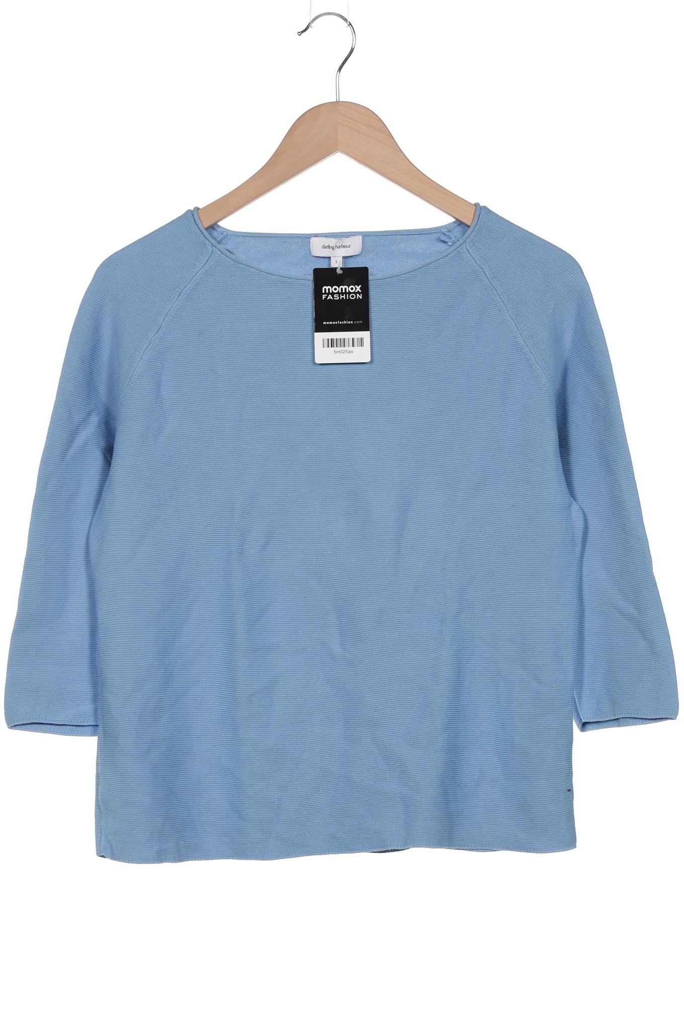

darling harbour Damen Pullover, blau, Gr. 36