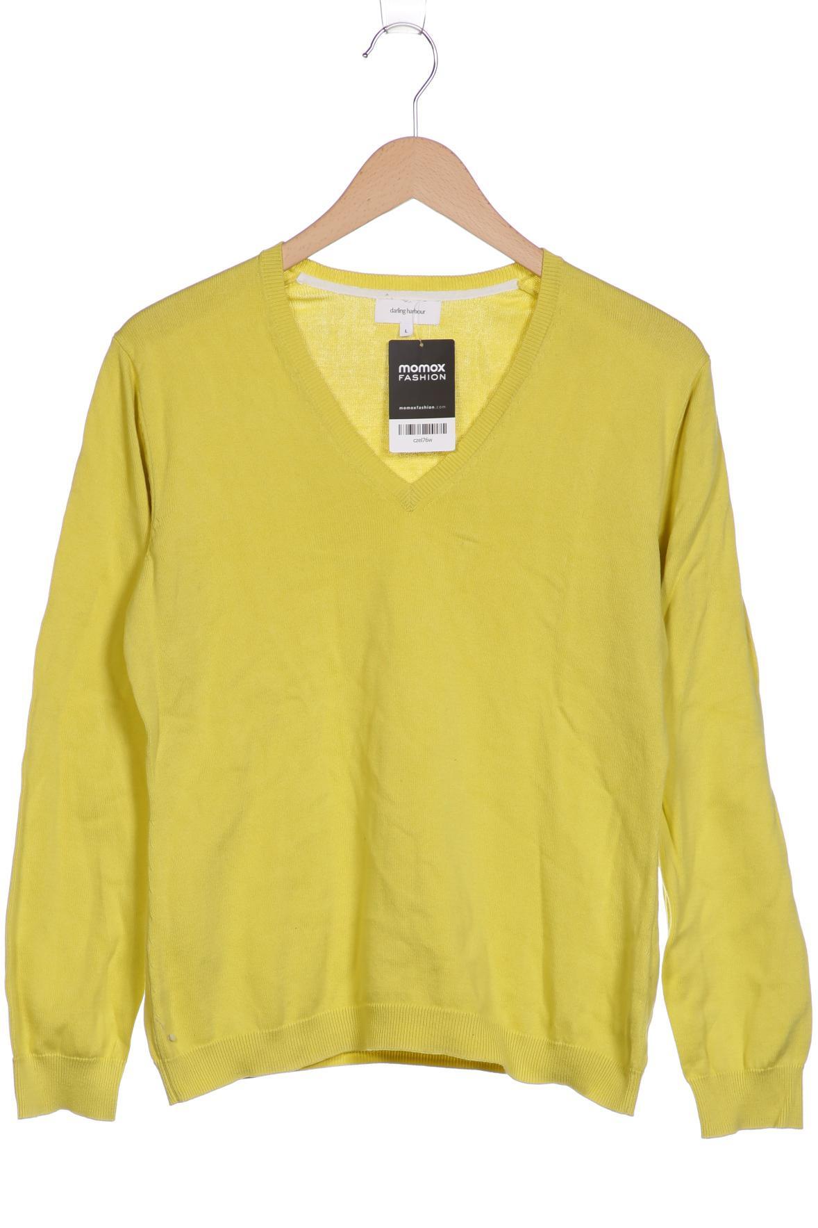 

darling harbour Damen Pullover, gelb, Gr. 42