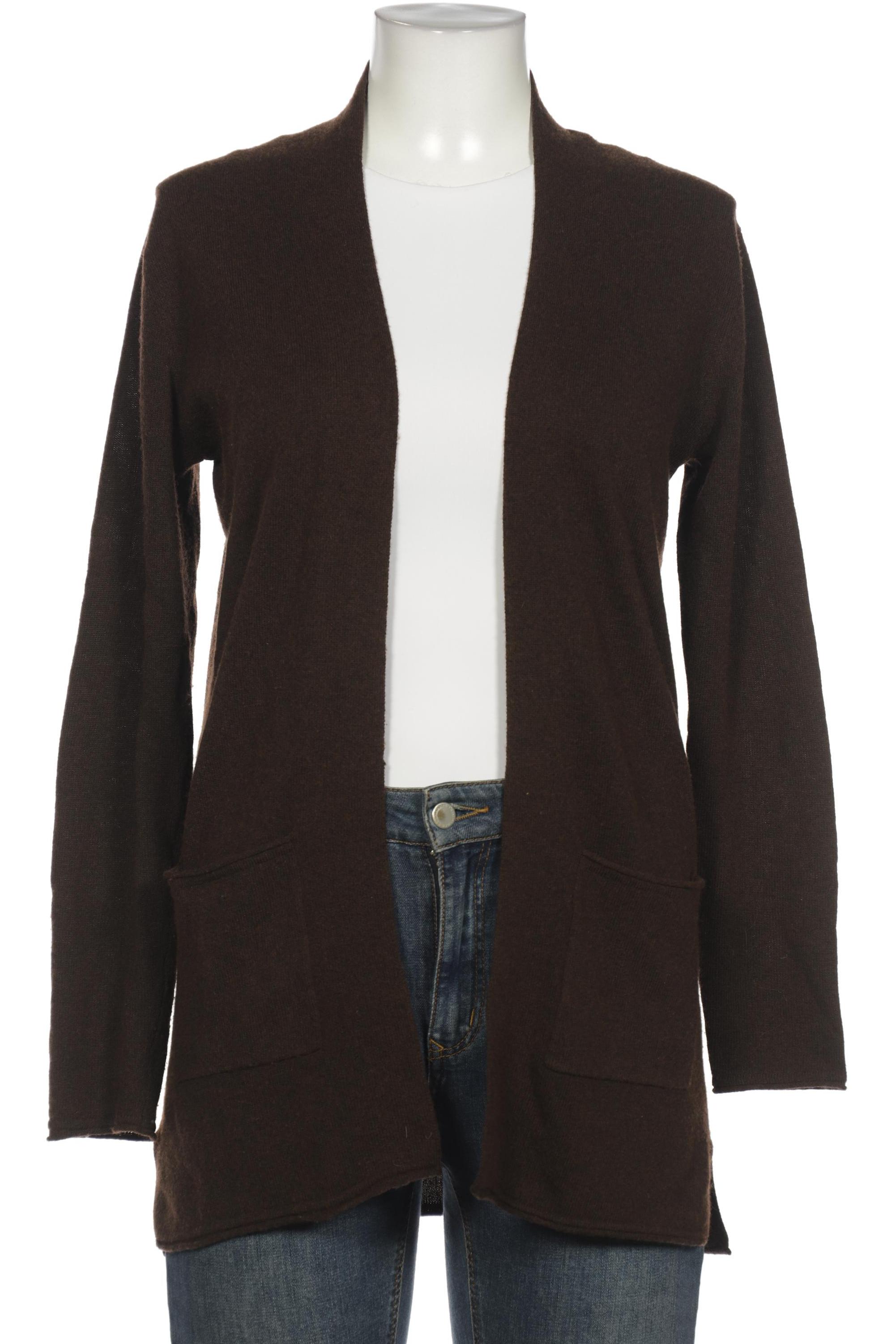 

darling harbour Damen Strickjacke, braun, Gr. 36