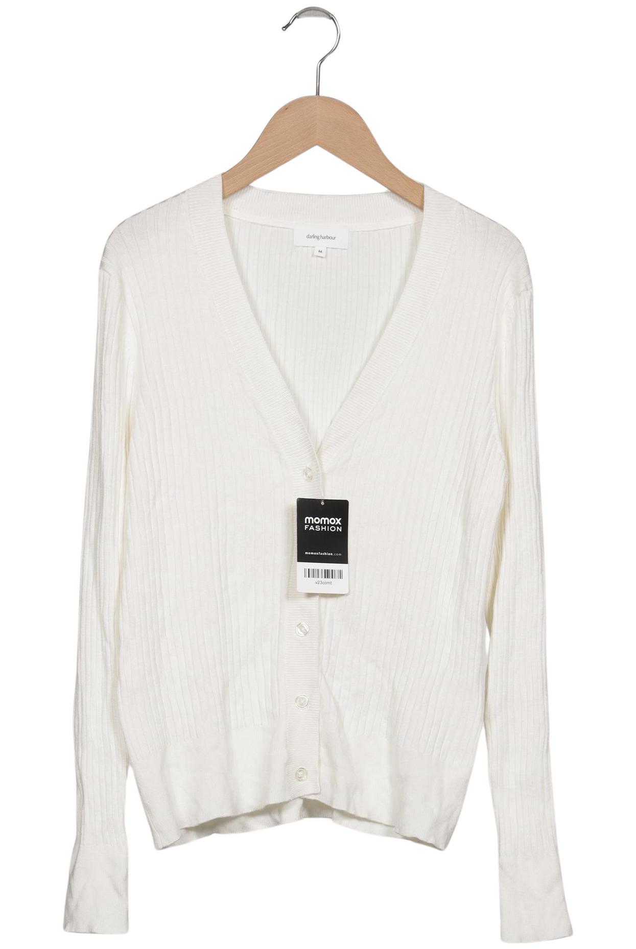 

darling harbour Damen Strickjacke, cremeweiß, Gr. 38