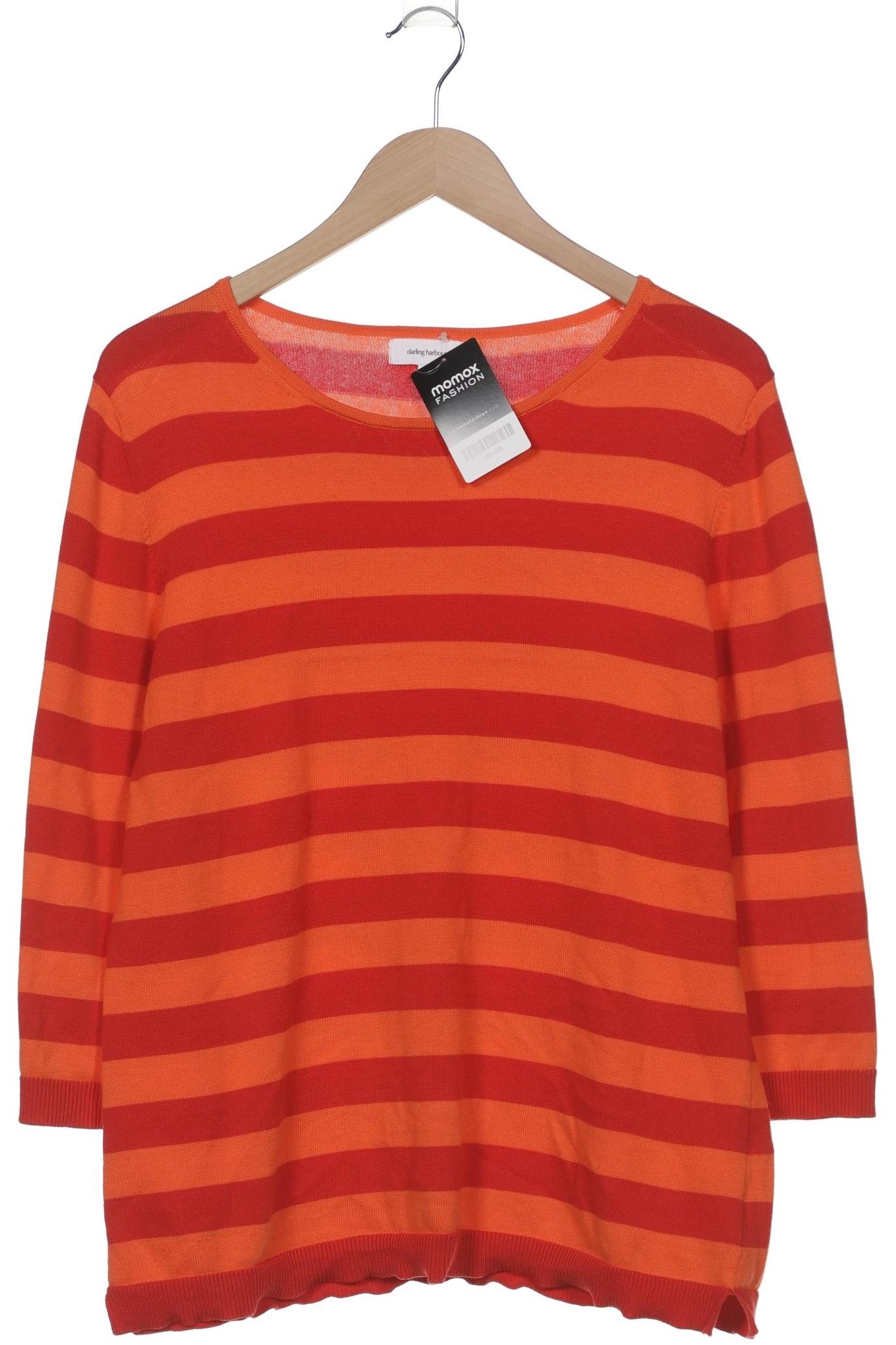 

darling harbour Damen Pullover, orange, Gr. 46