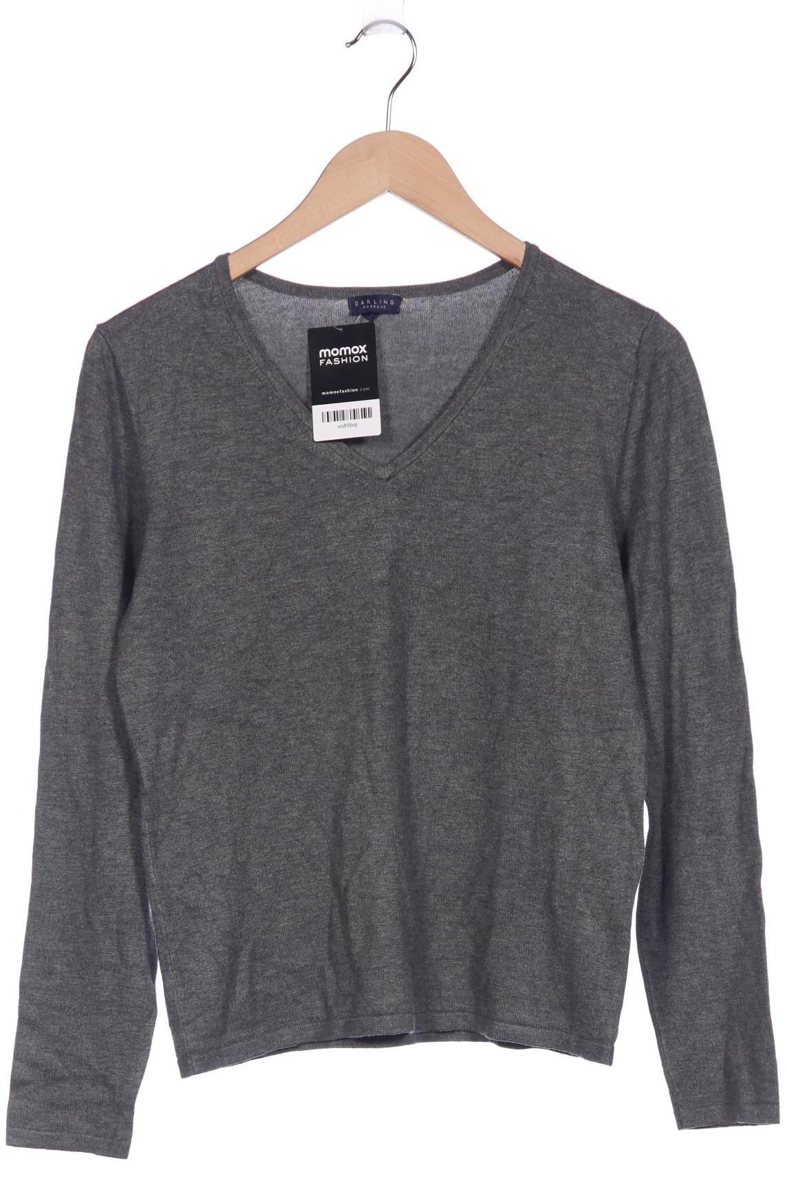 

darling harbour Damen Pullover, grau, Gr. 38