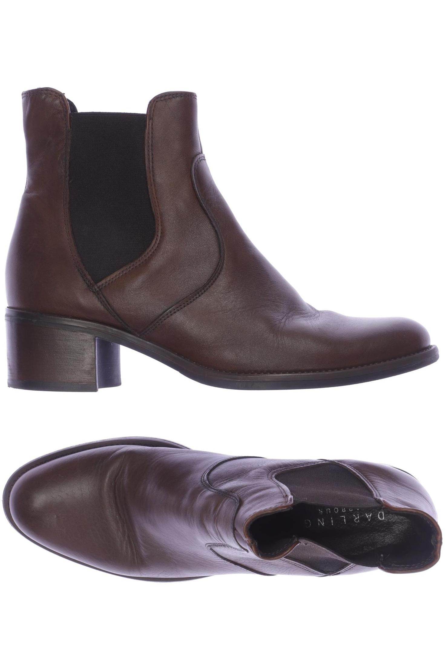 

darling harbour Damen Stiefelette, braun, Gr. 40