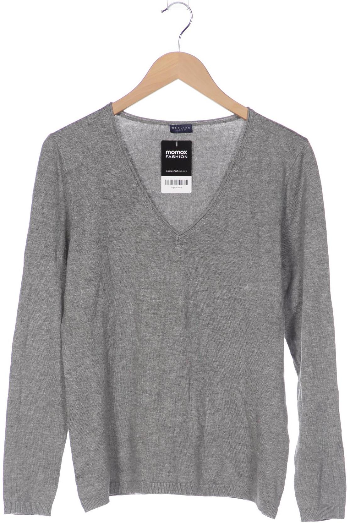 

darling harbour Damen Pullover, grau