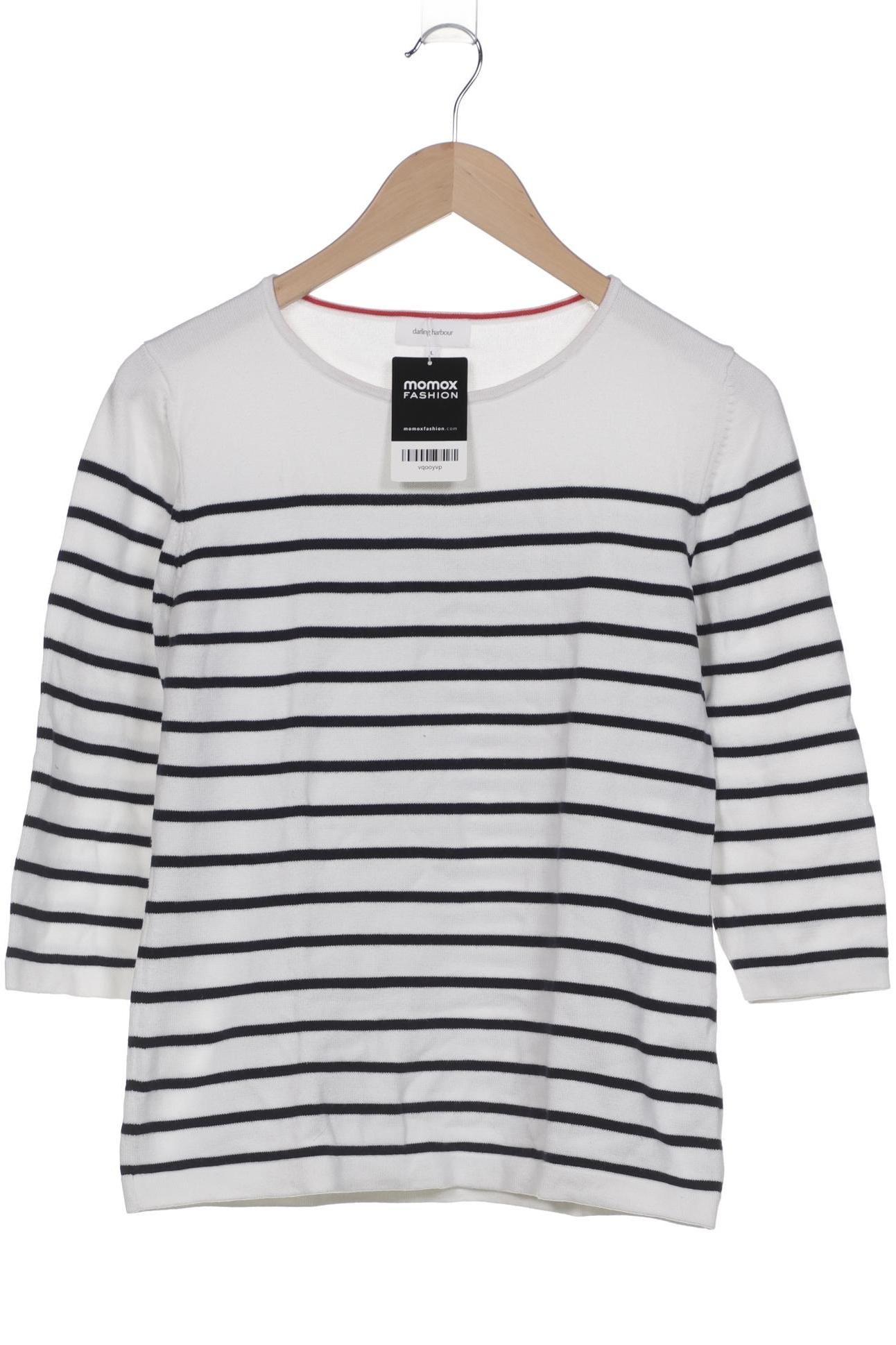 

darling harbour Damen Pullover, weiß, Gr. 42