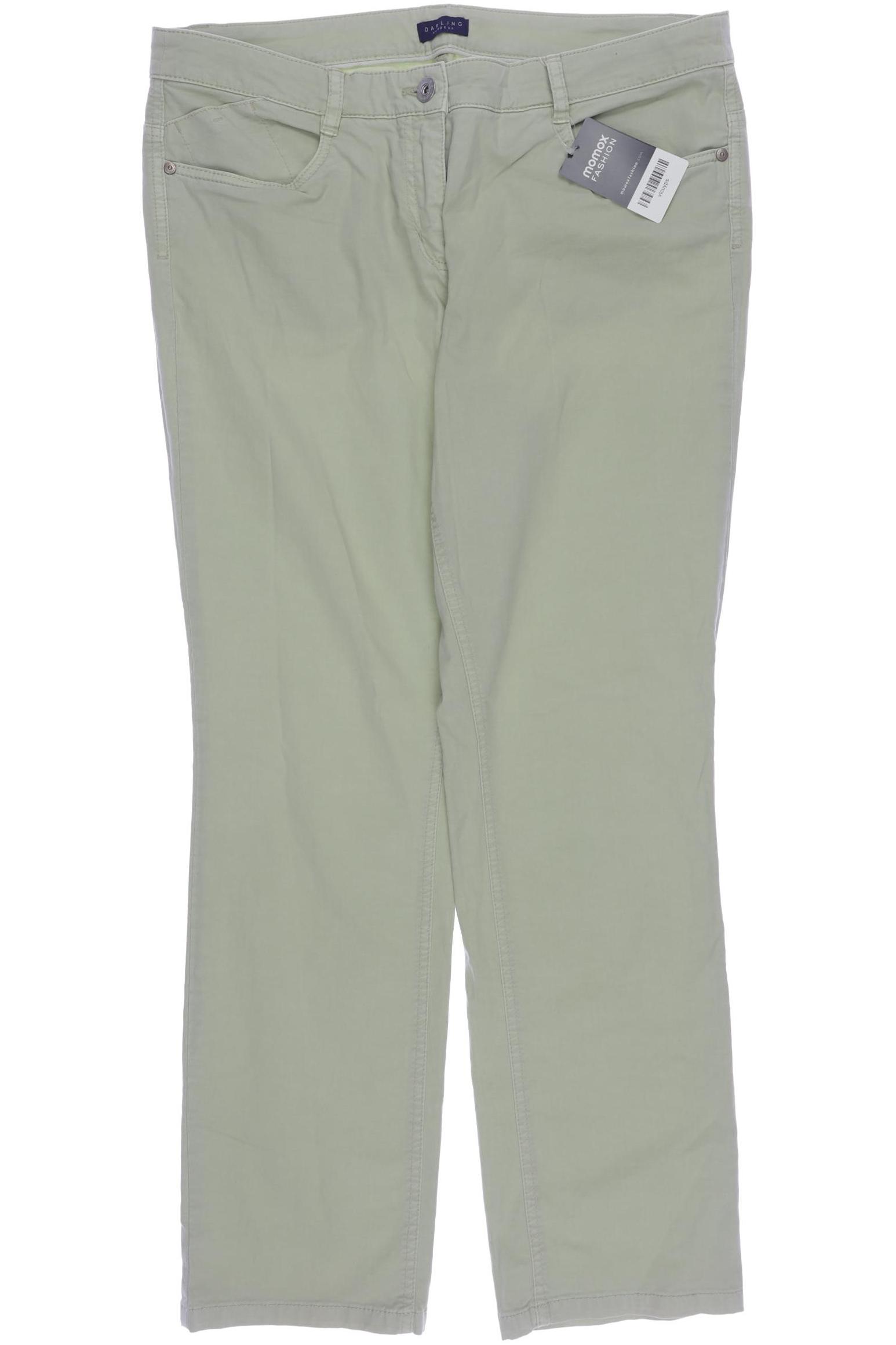 

darling harbour Damen Stoffhose, hellgrün, Gr. 42
