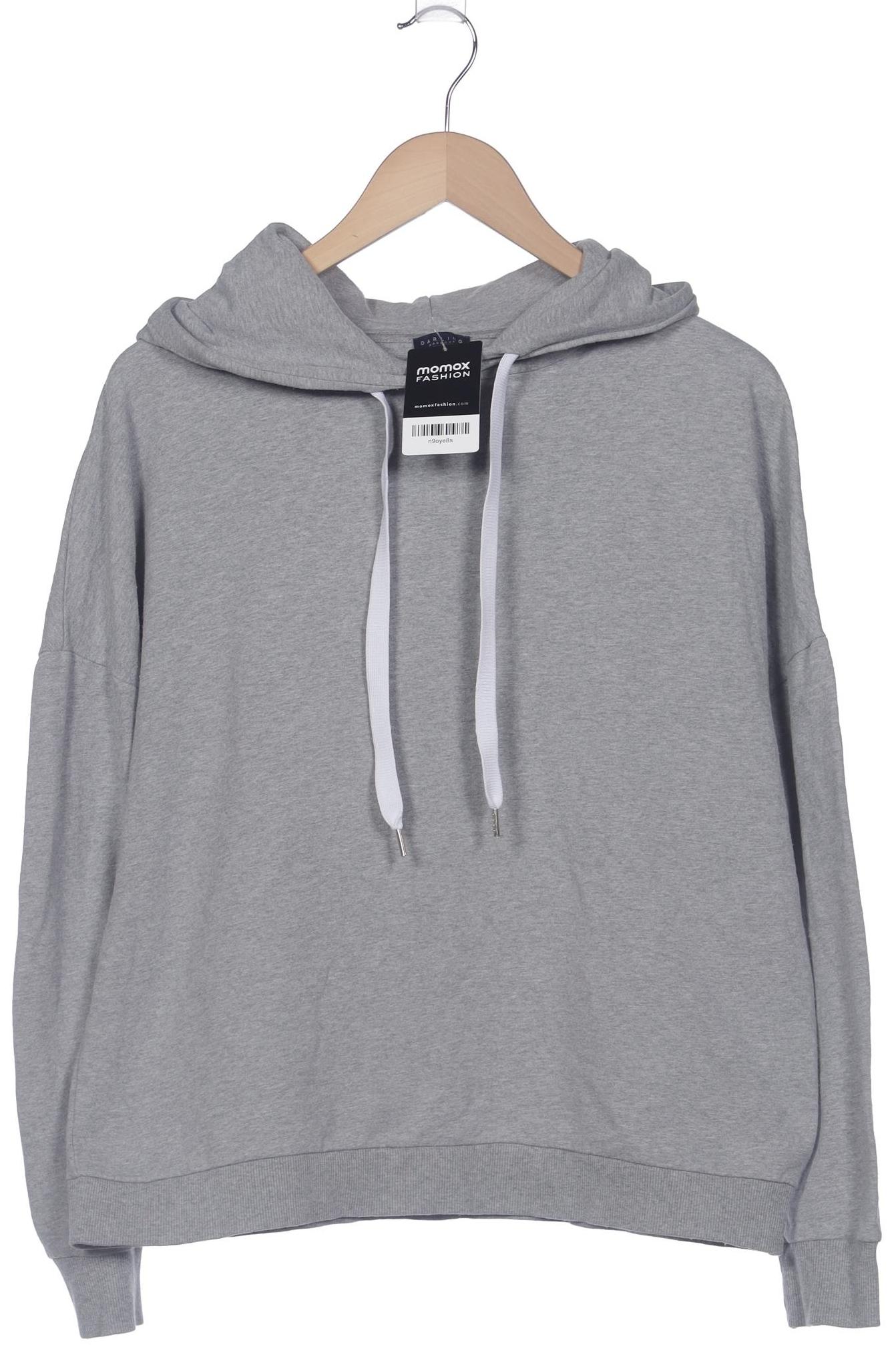 

darling harbour Damen Kapuzenpullover, grau, Gr. 42