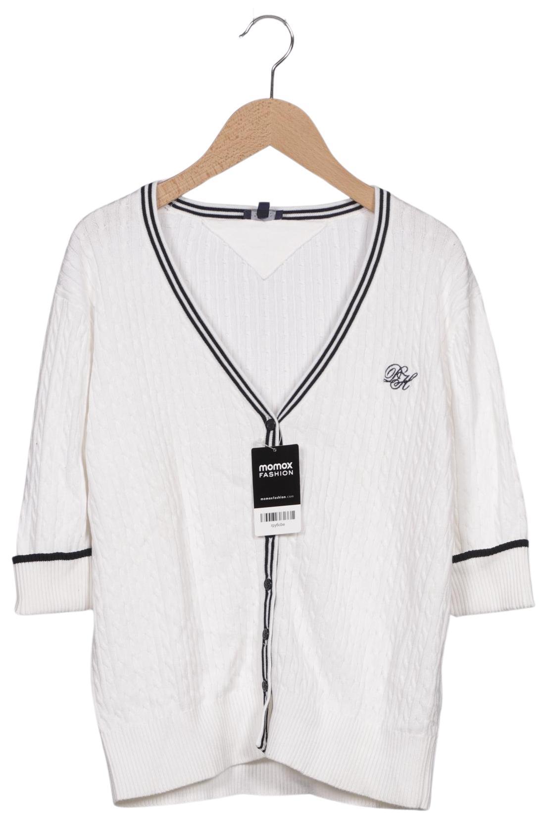 

darling harbour Damen Strickjacke, weiß, Gr. 44