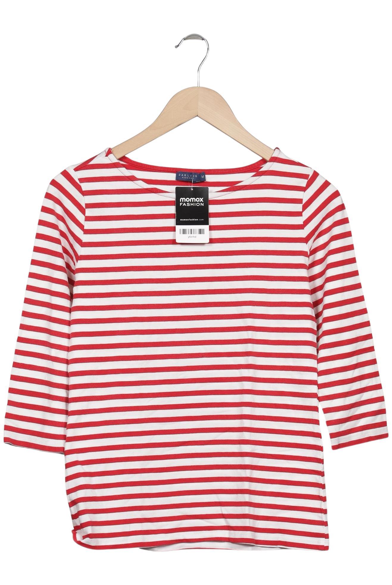 

darling harbour Damen Langarmshirt, rot, Gr. 38