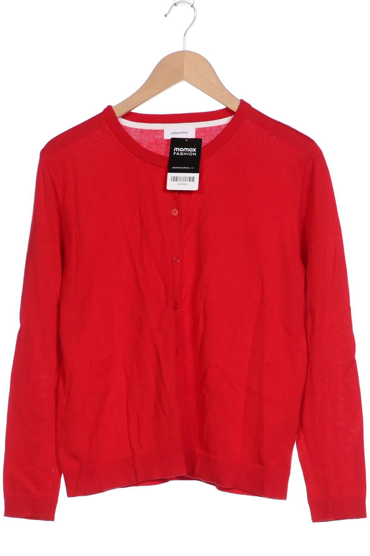 

darling harbour Damen Strickjacke, rot