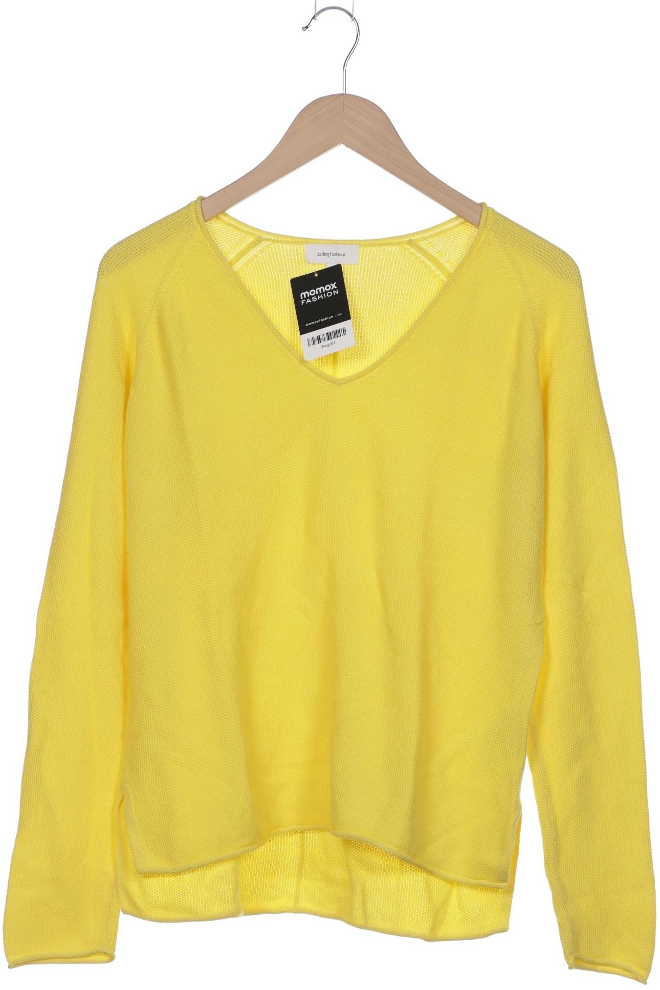 

darling harbour Damen Pullover, gelb, Gr. 38