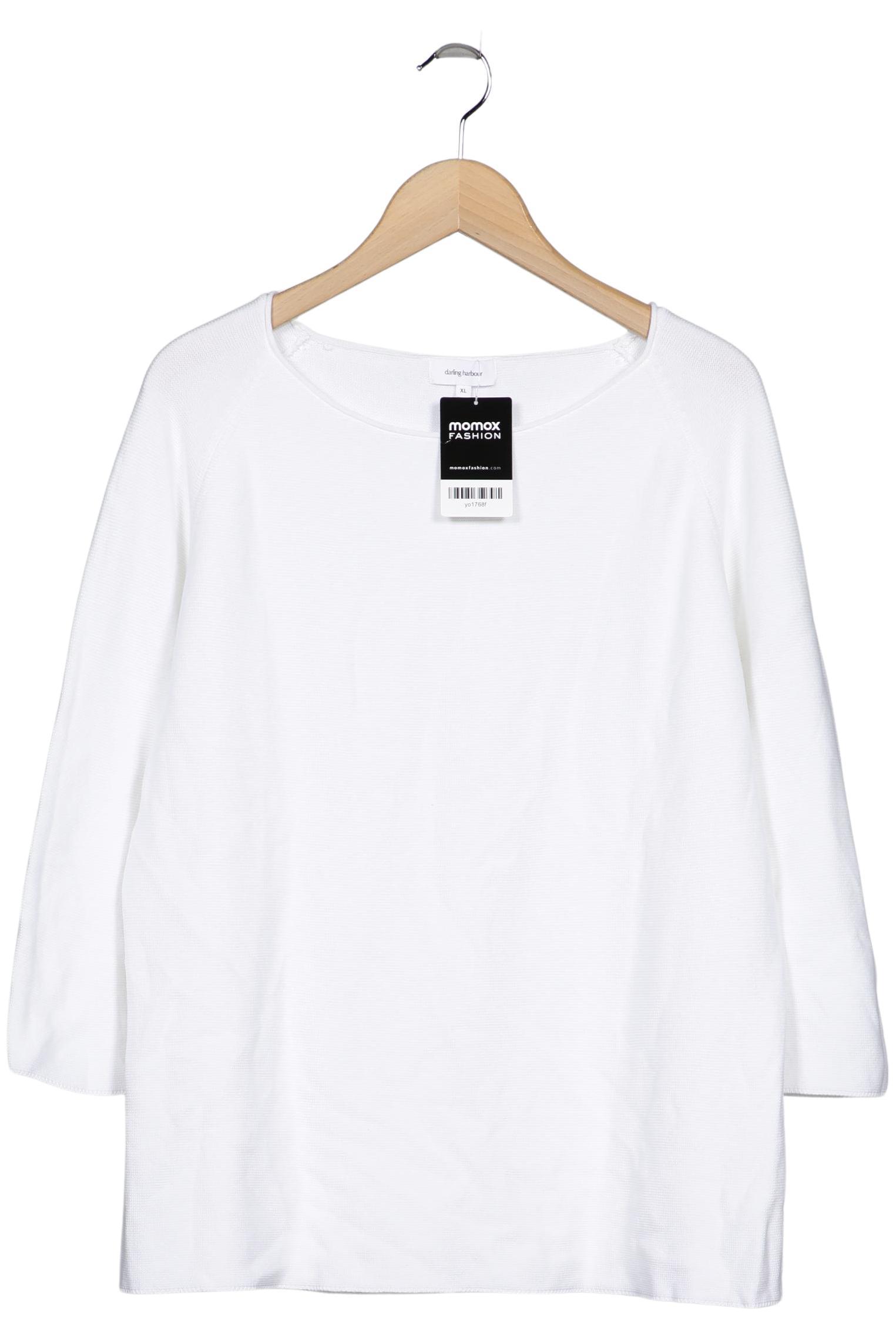 

darling harbour Damen Pullover, weiß, Gr. 44