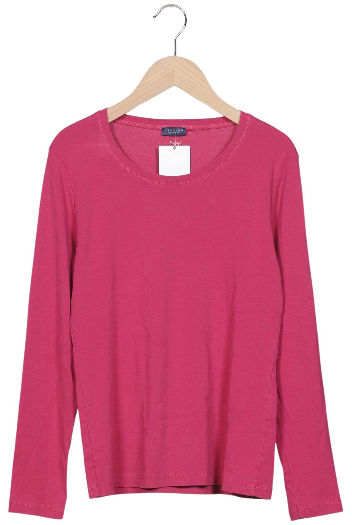 

darling harbour Damen Langarmshirt, pink, Gr. 42