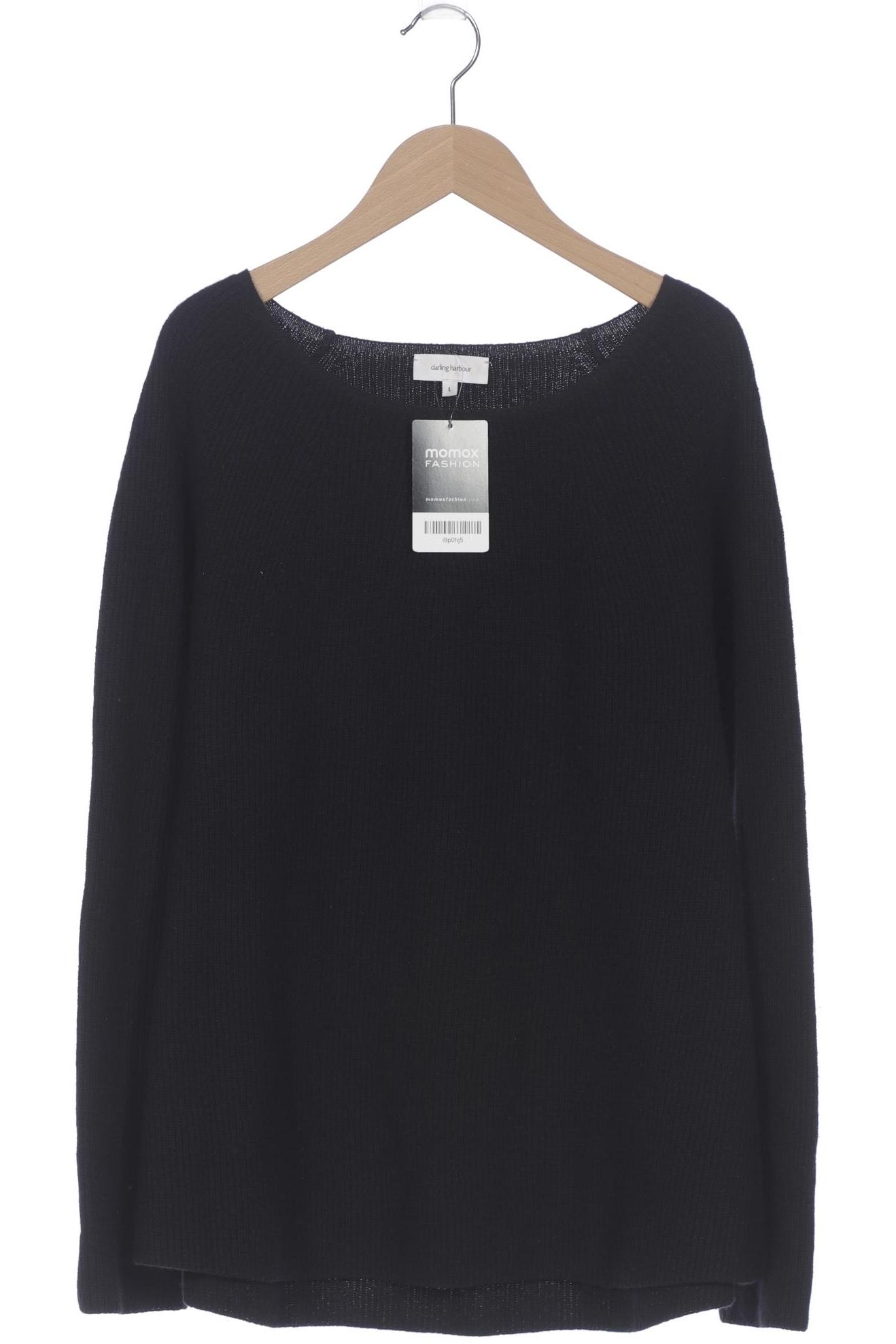 

darling harbour Damen Pullover, schwarz, Gr. 42