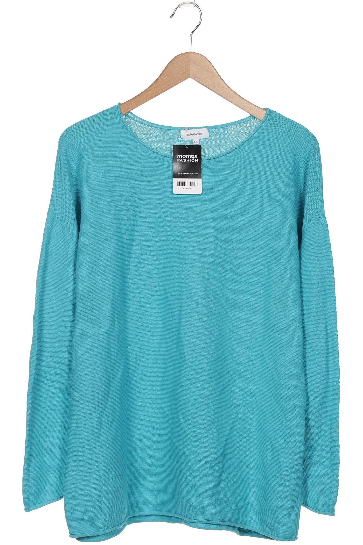 

darling harbour Damen Pullover, blau, Gr. 46