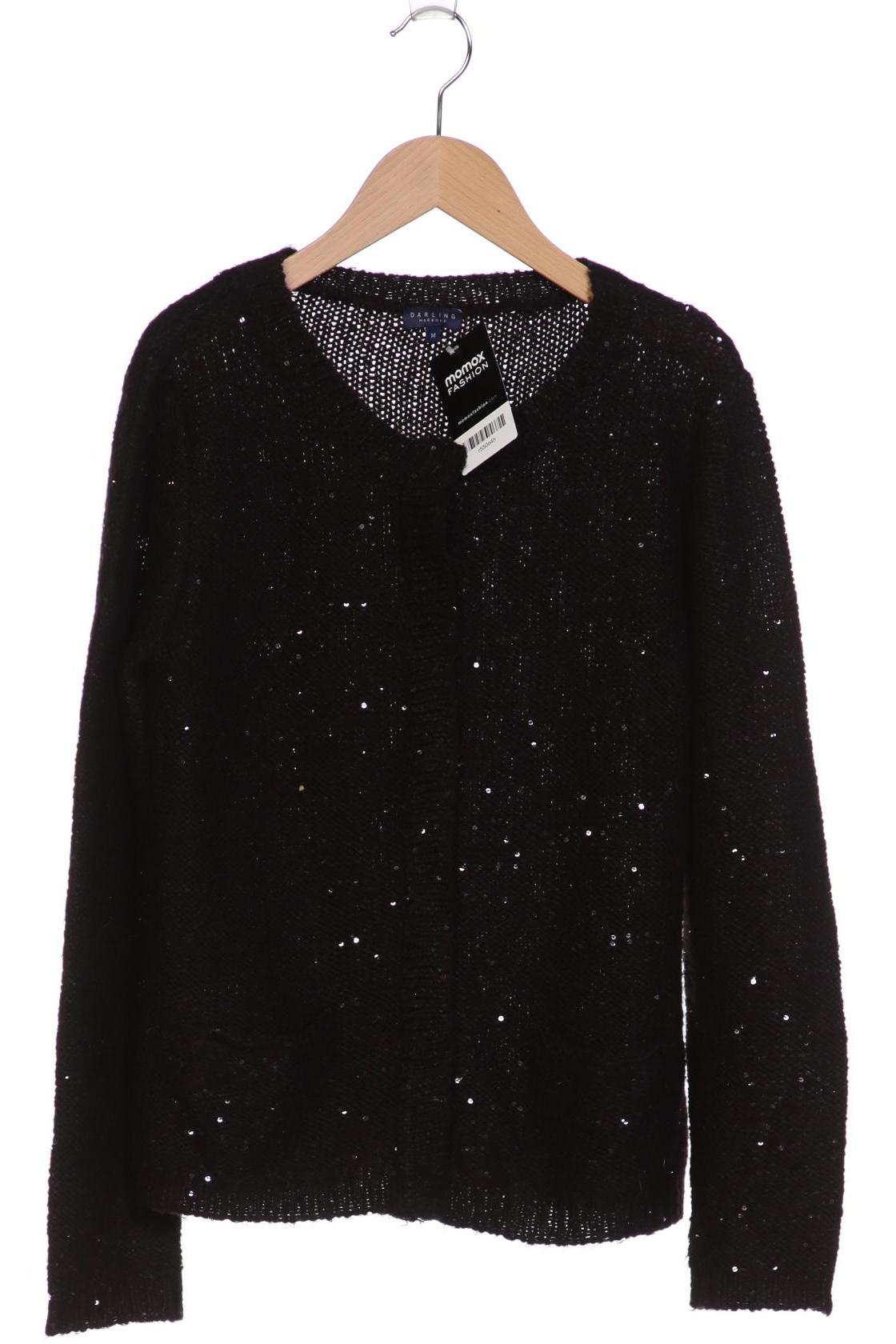 

darling harbour Damen Strickjacke, schwarz, Gr. 38