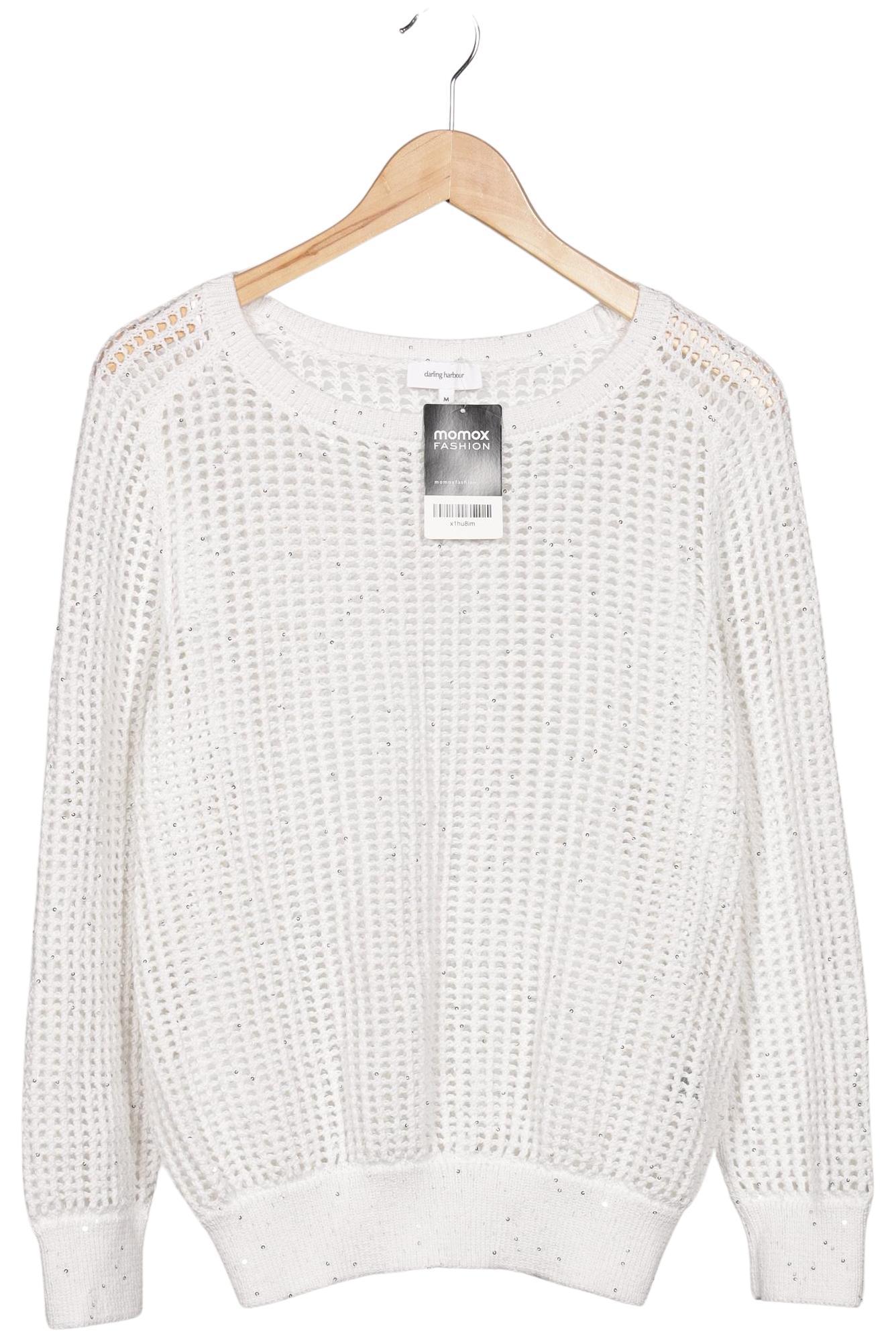 

darling harbour Damen Pullover, weiß, Gr. 38