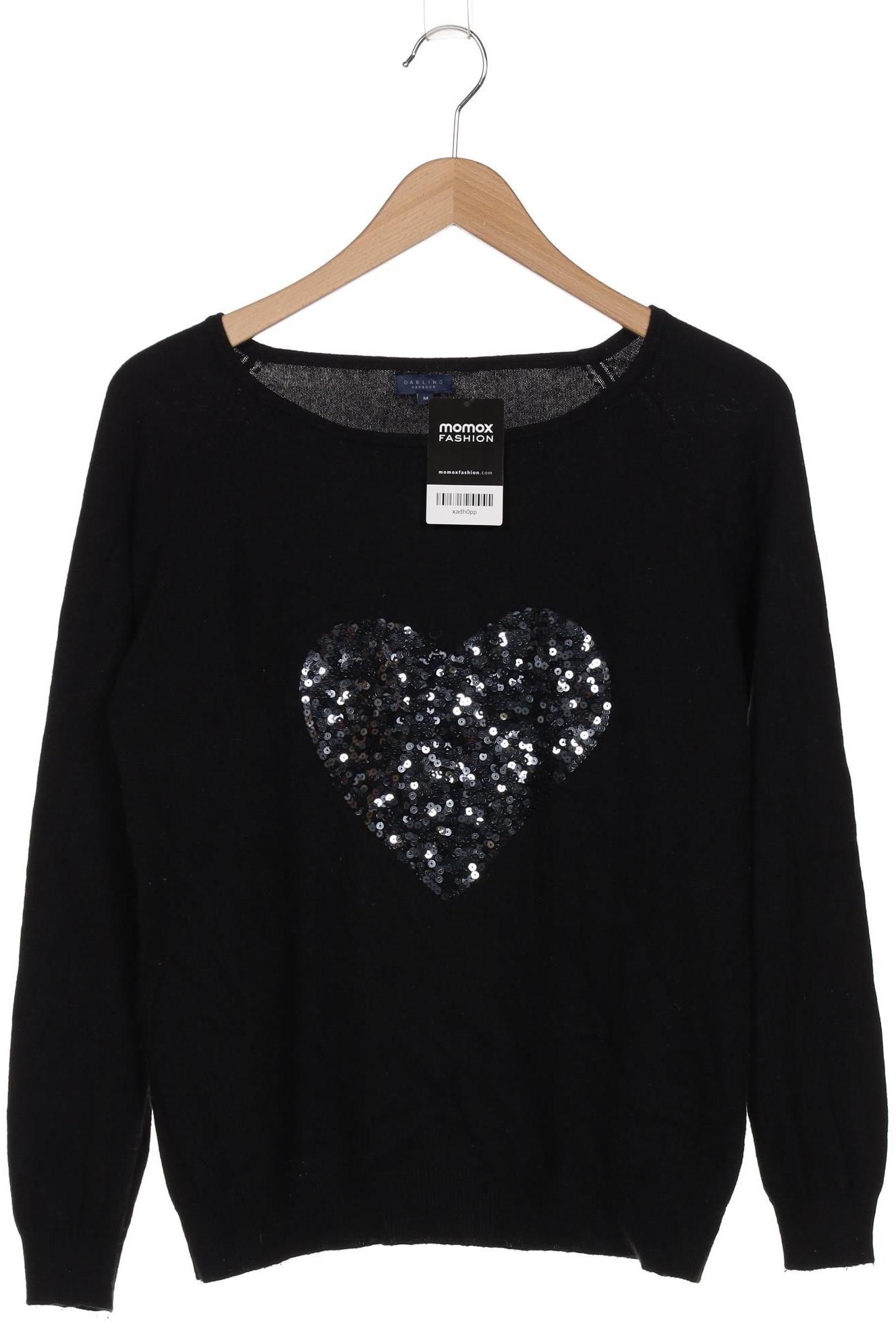 

darling harbour Damen Pullover, schwarz