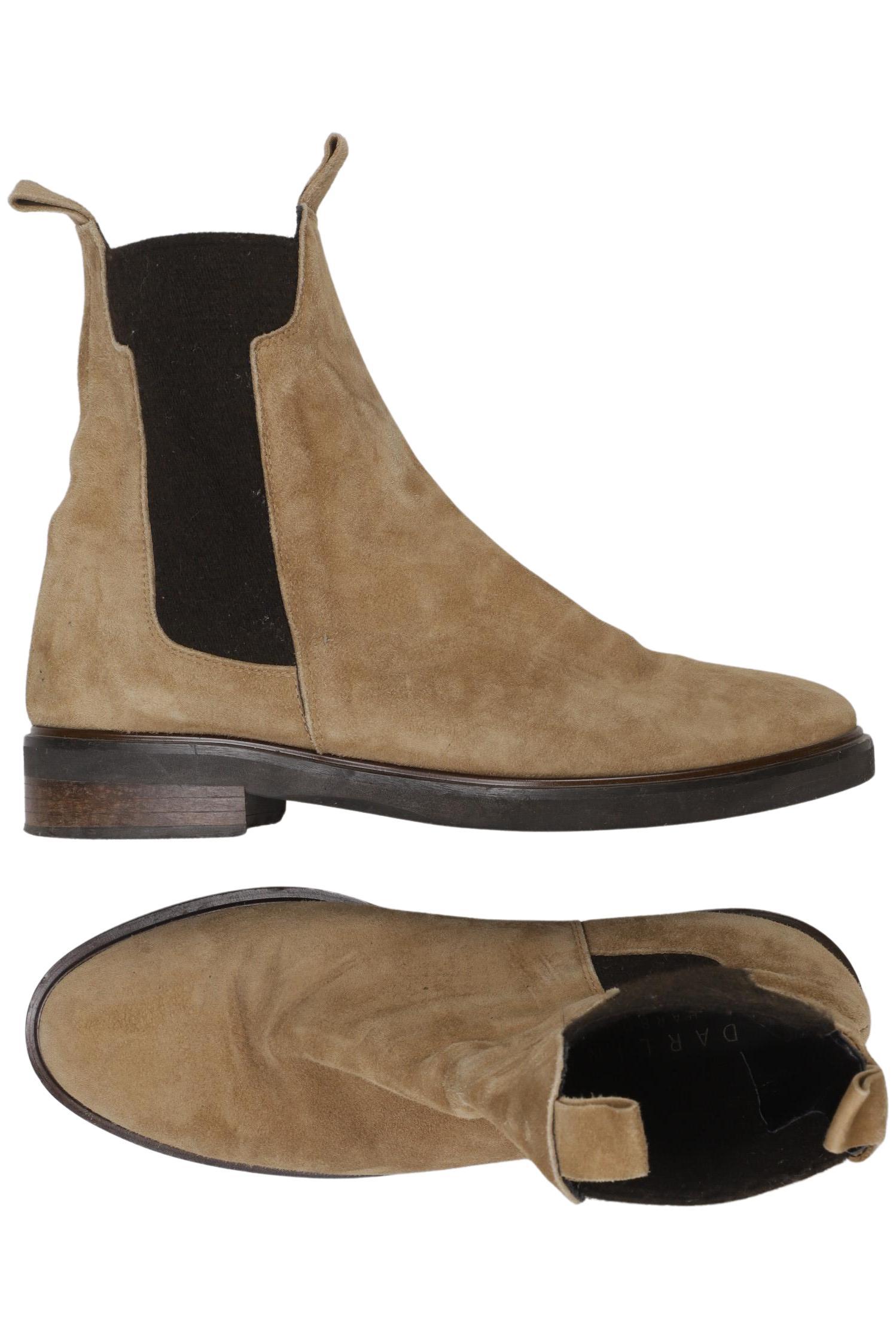

darling harbour Damen Stiefelette, beige, Gr. 36