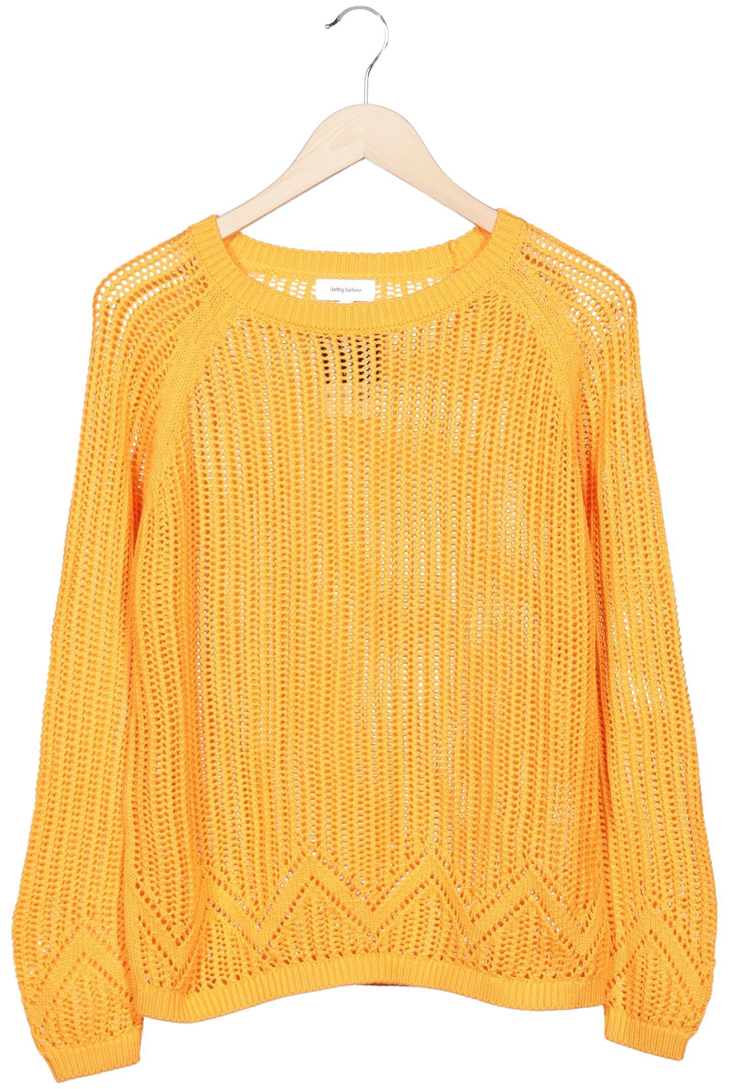 

darling harbour Damen Pullover, gelb, Gr. 42