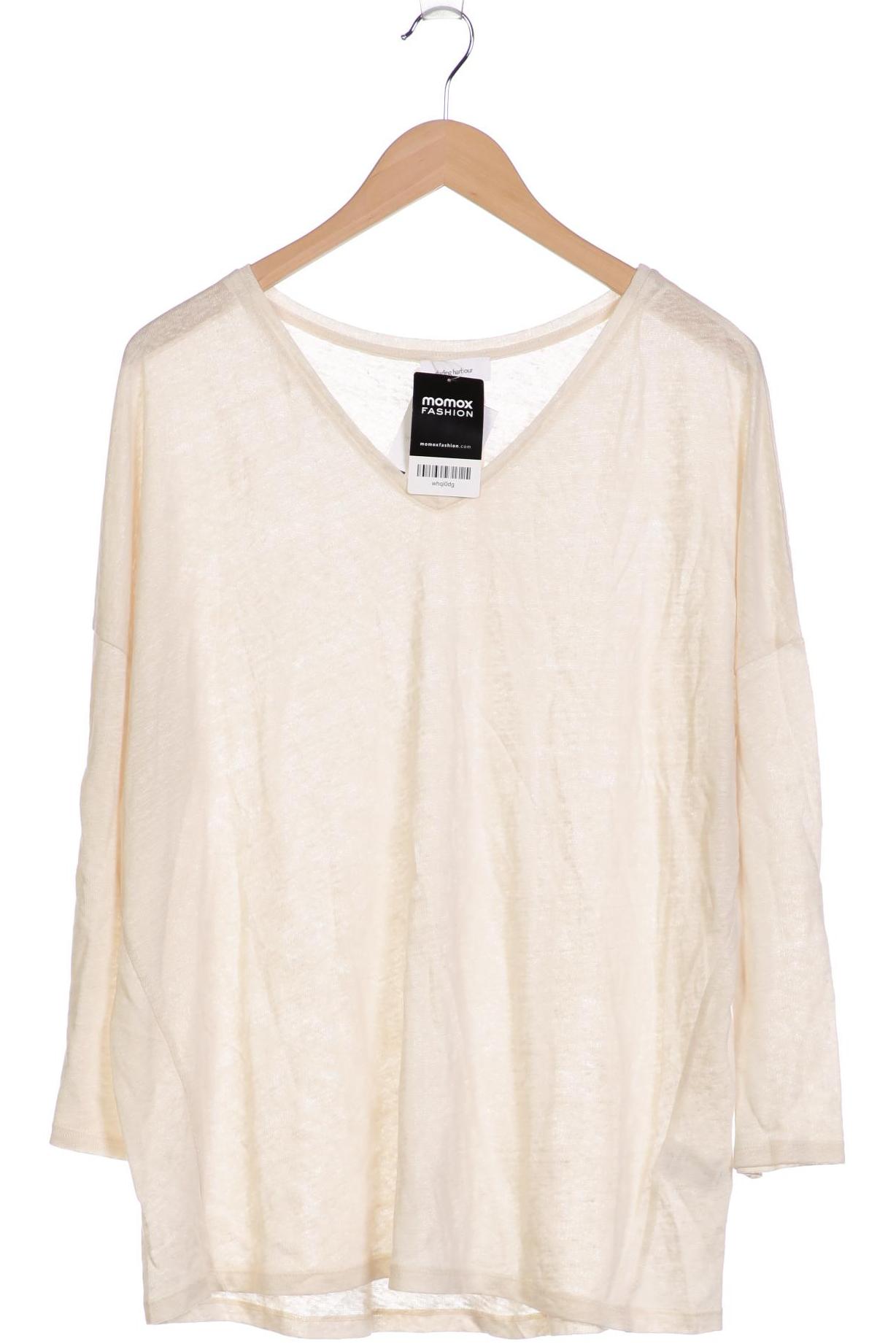 

darling harbour Damen Langarmshirt, cremeweiß, Gr. 44