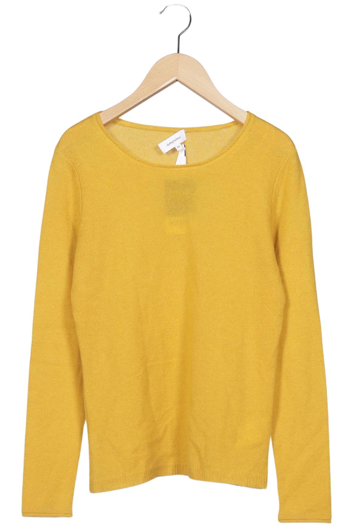 

darling harbour Damen Pullover, gelb, Gr. 34