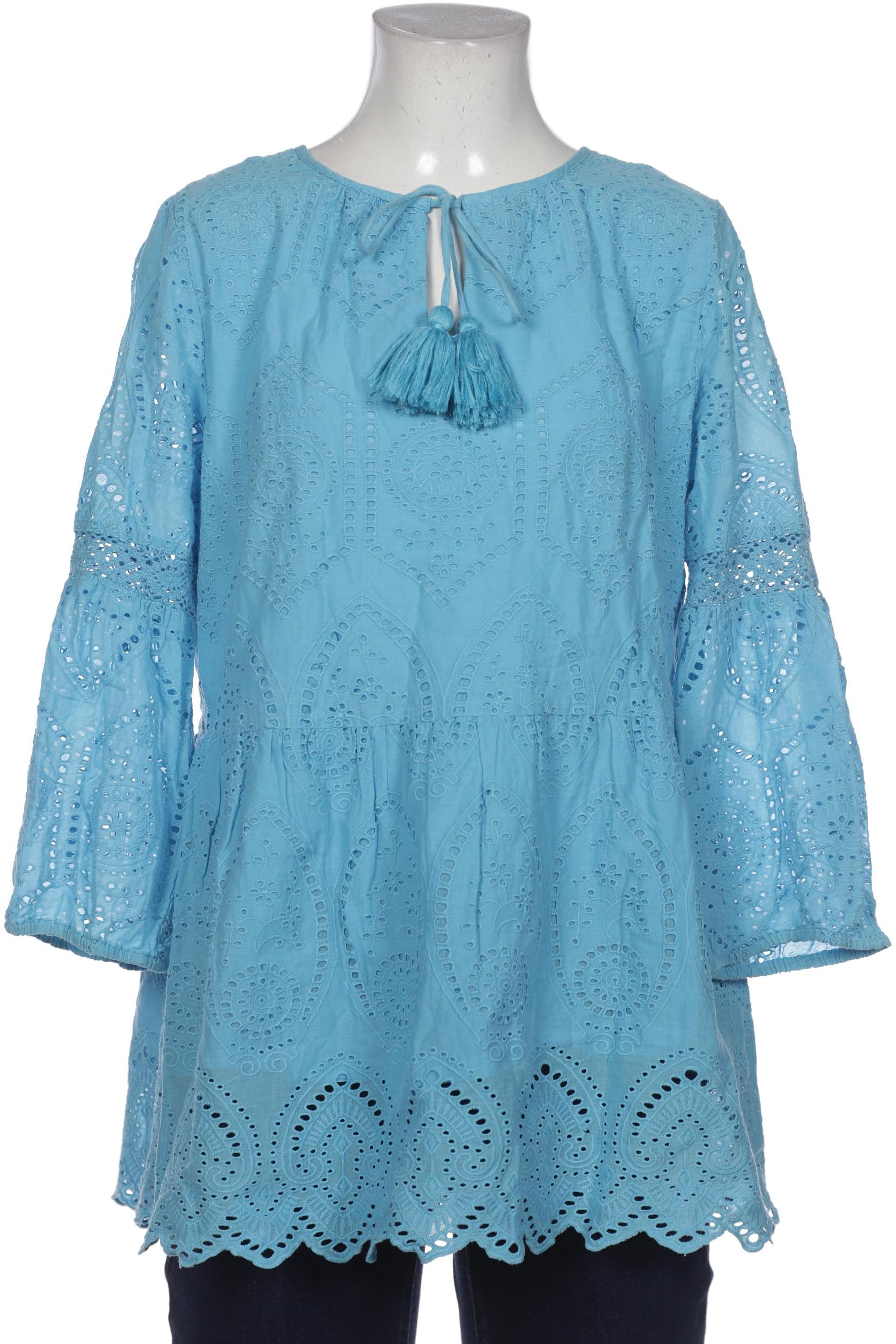 

darling harbour Damen Bluse, blau, Gr. 38