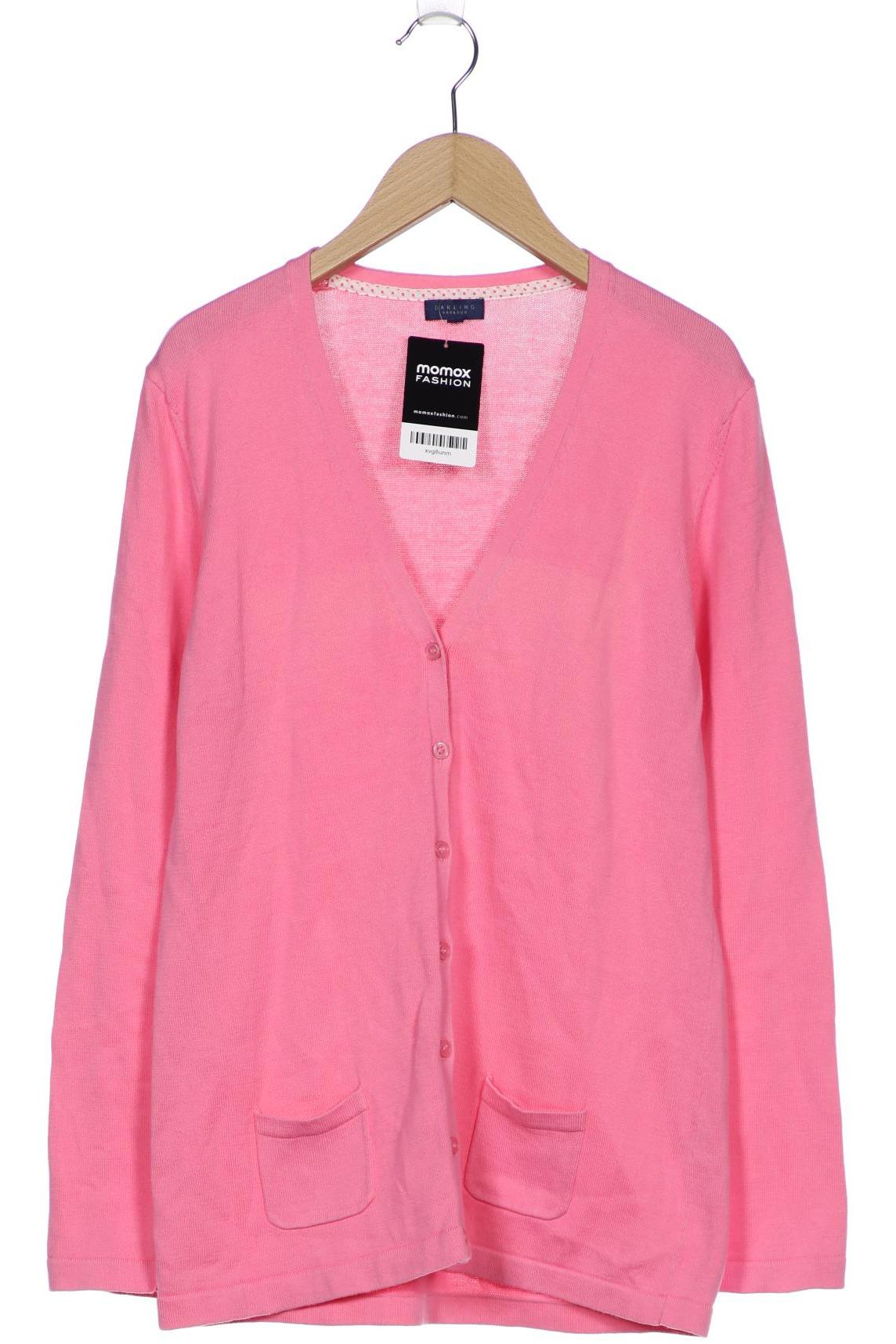 

darling harbour Damen Strickjacke, pink