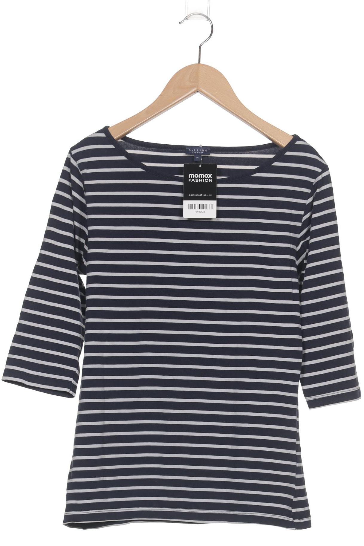 

darling harbour Damen Langarmshirt, marineblau, Gr. 38