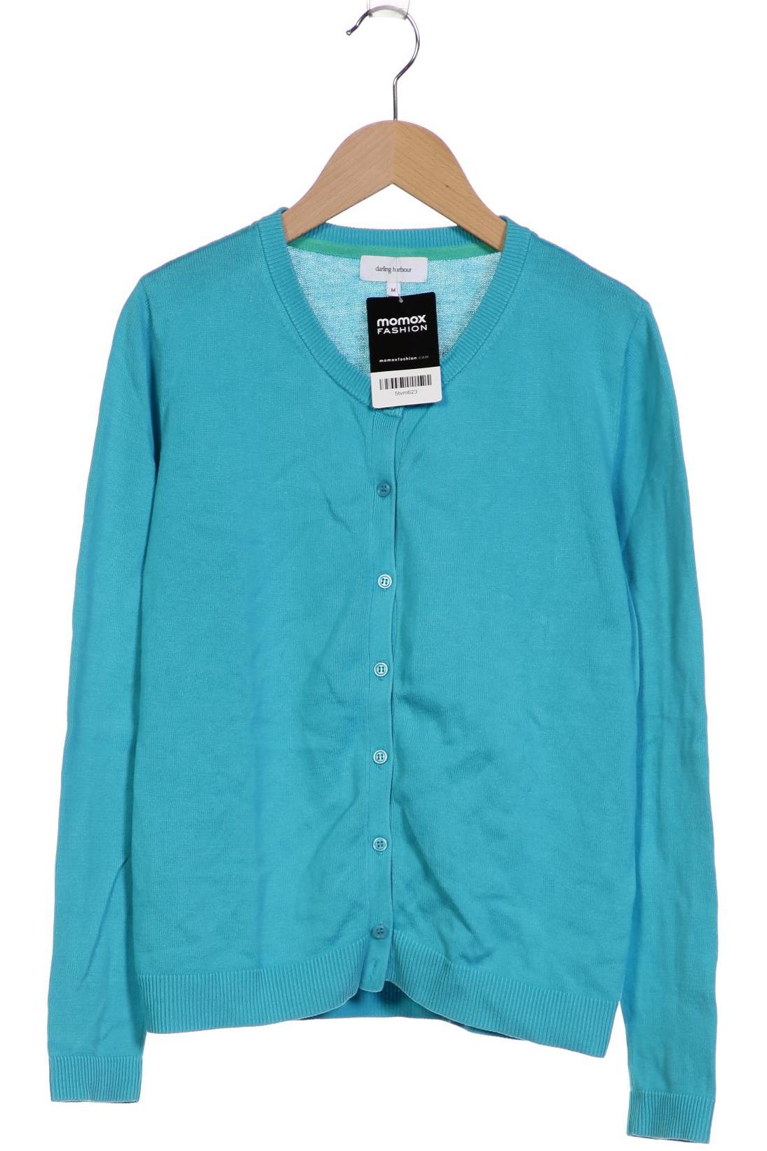

darling harbour Damen Strickjacke, blau, Gr. 38