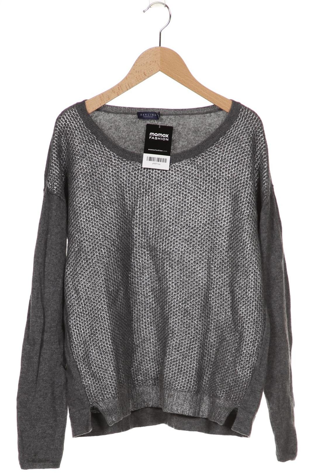

darling harbour Damen Pullover, grau