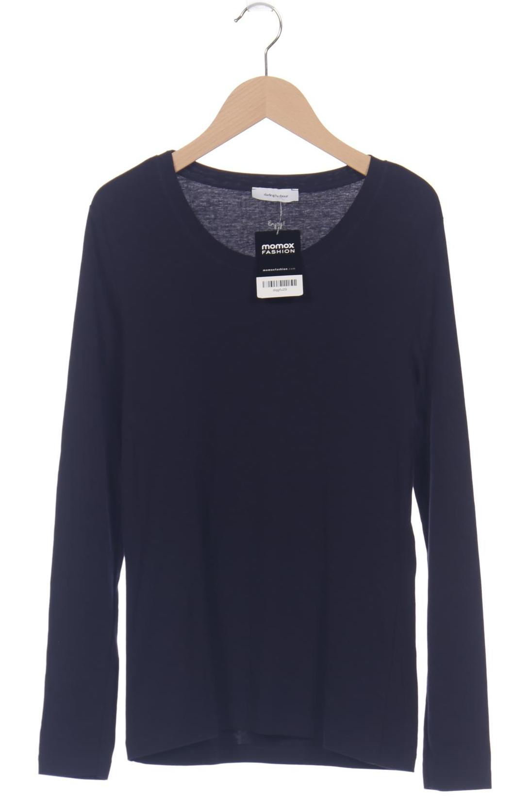 

darling harbour Damen Langarmshirt, marineblau, Gr. 42