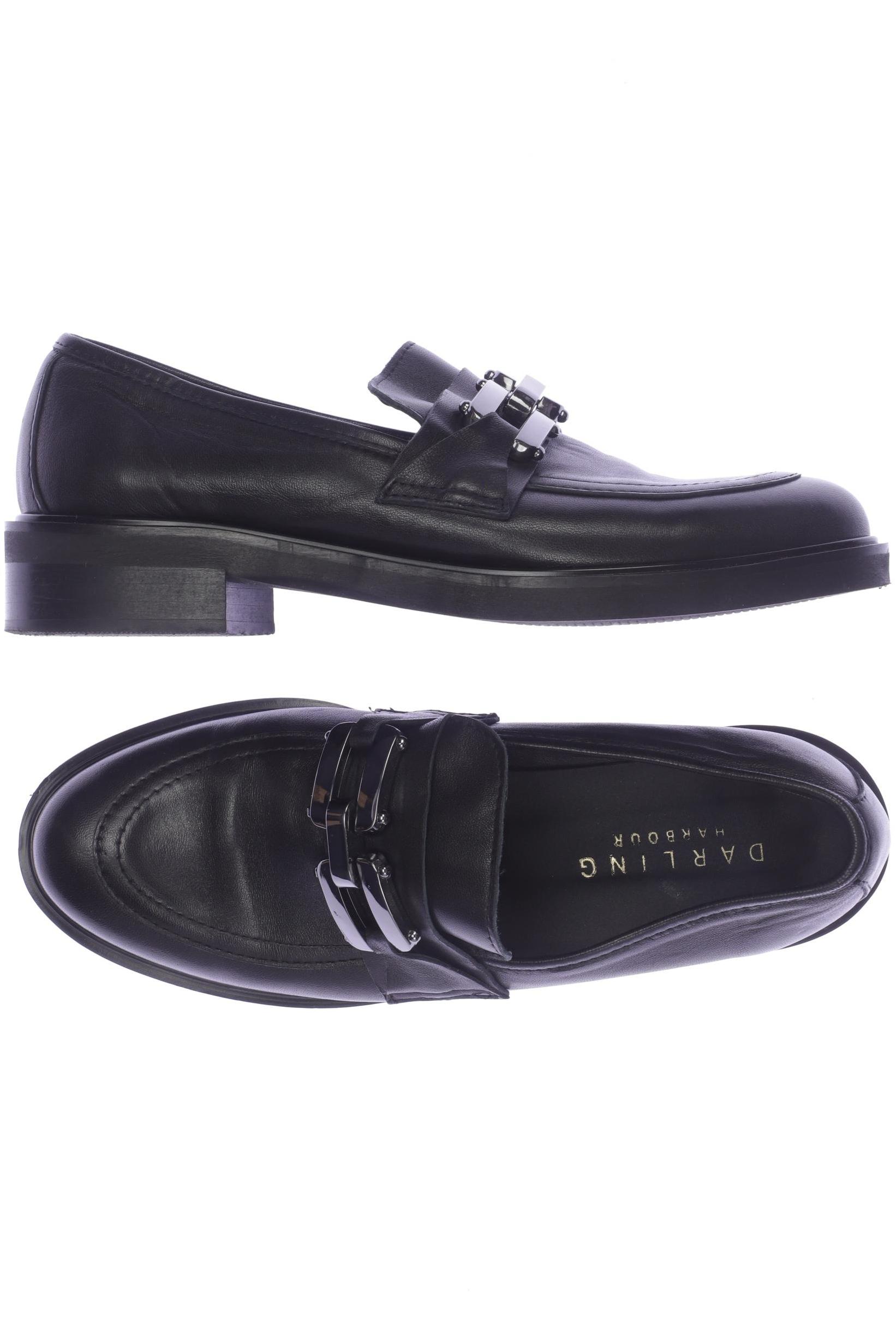 

darling harbour Damen Halbschuh, schwarz, Gr. 38