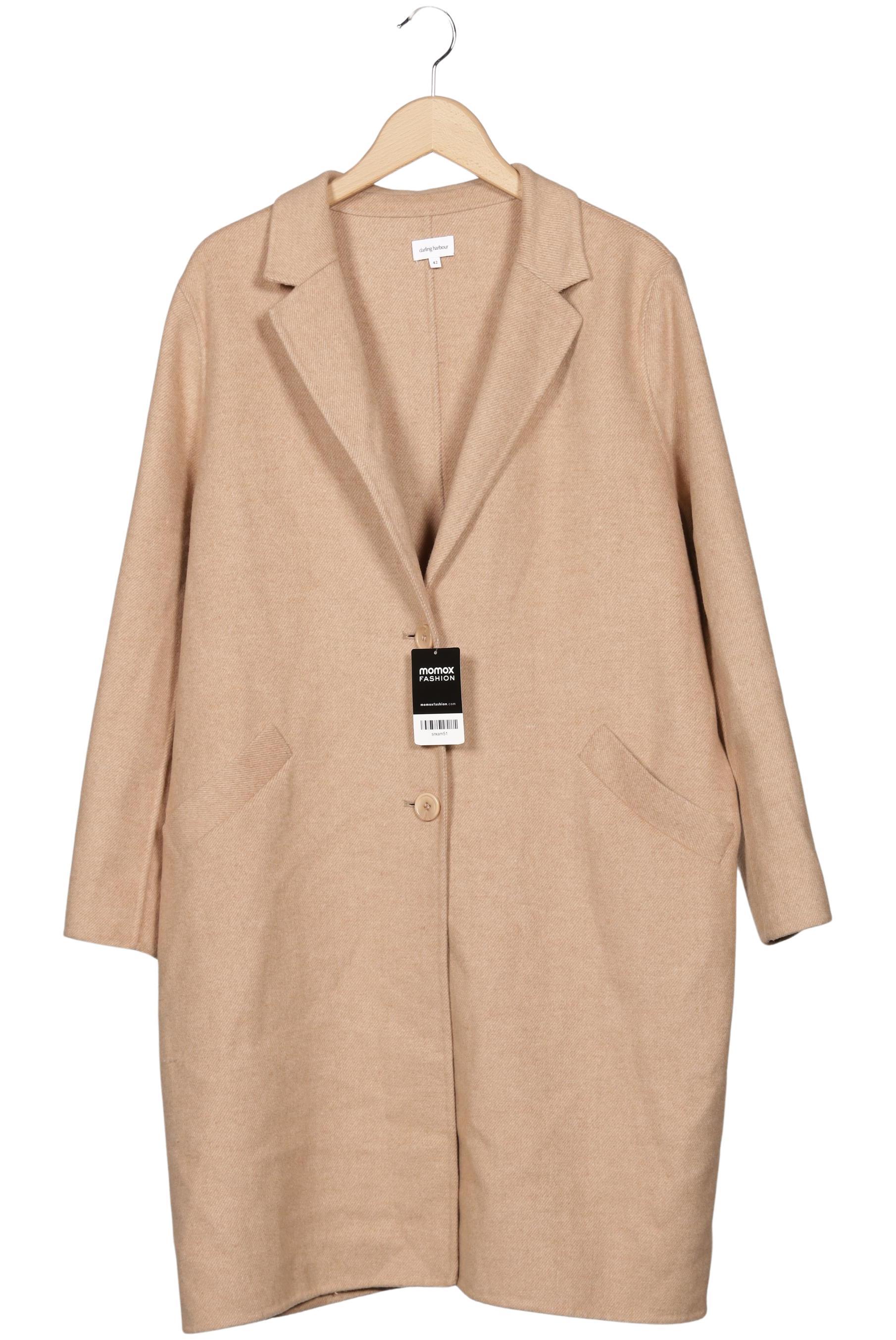 

darling harbour Damen Mantel, beige, Gr. 42