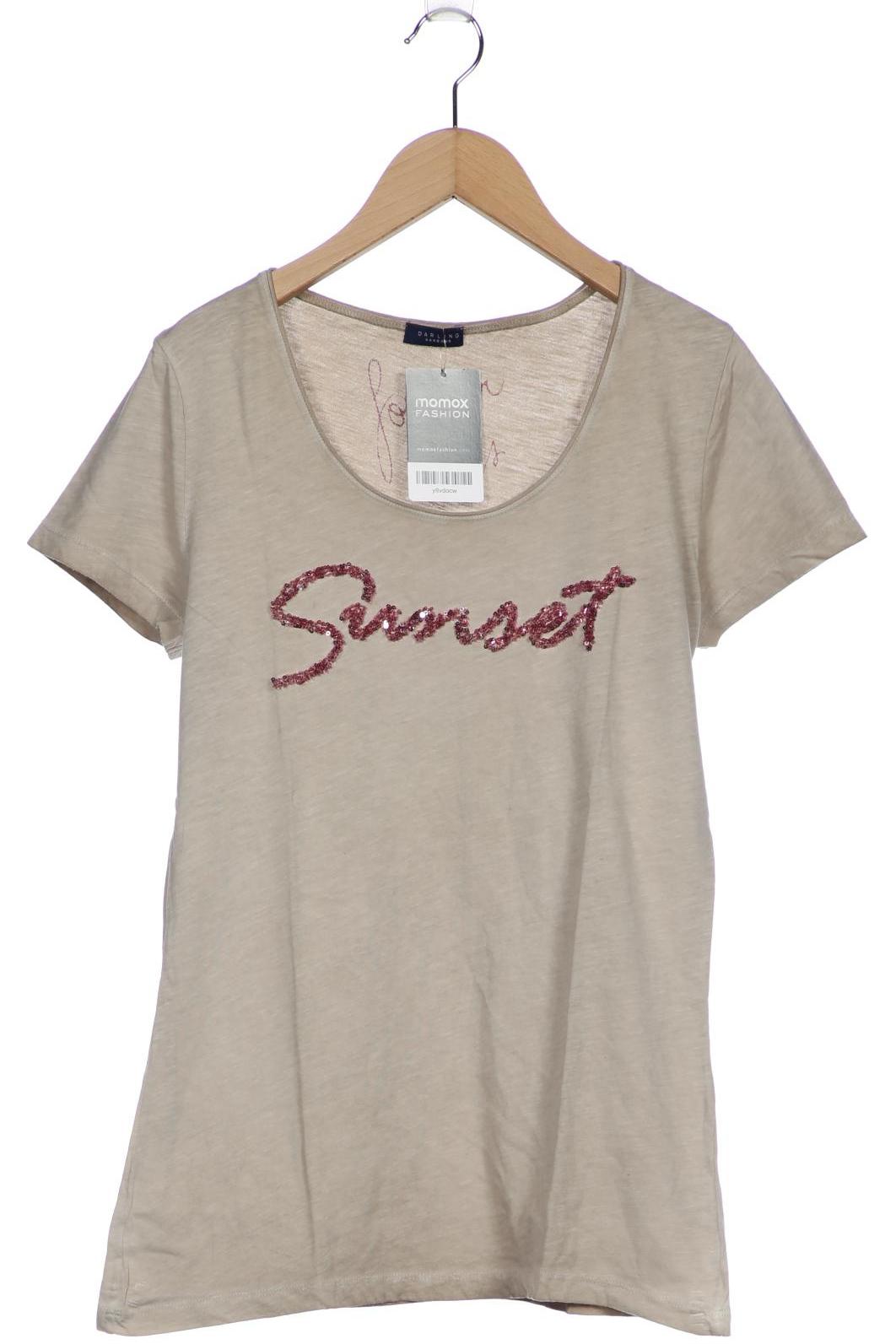 

darling harbour Damen T-Shirt, beige