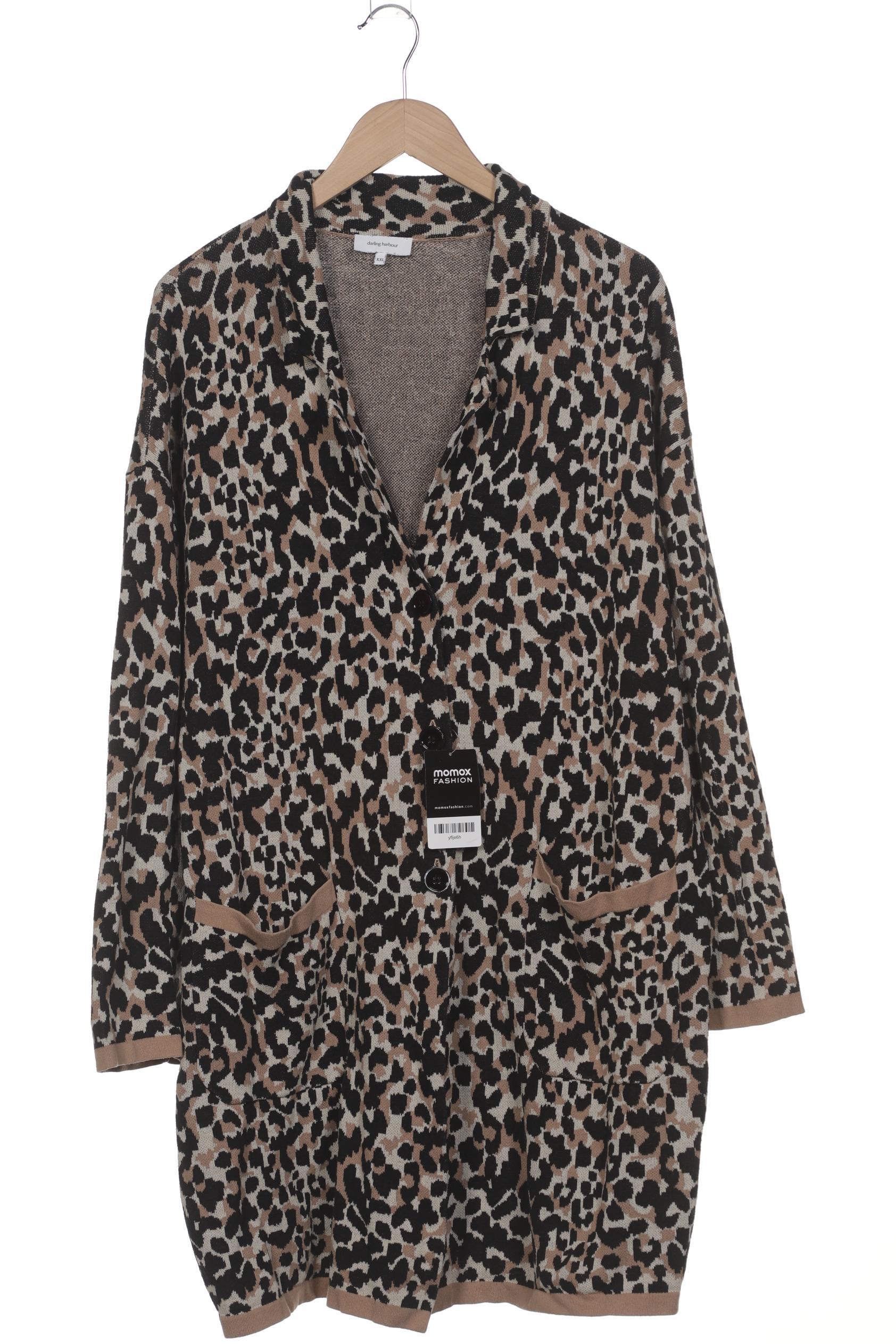 

darling harbour Damen Strickjacke, beige, Gr. 46