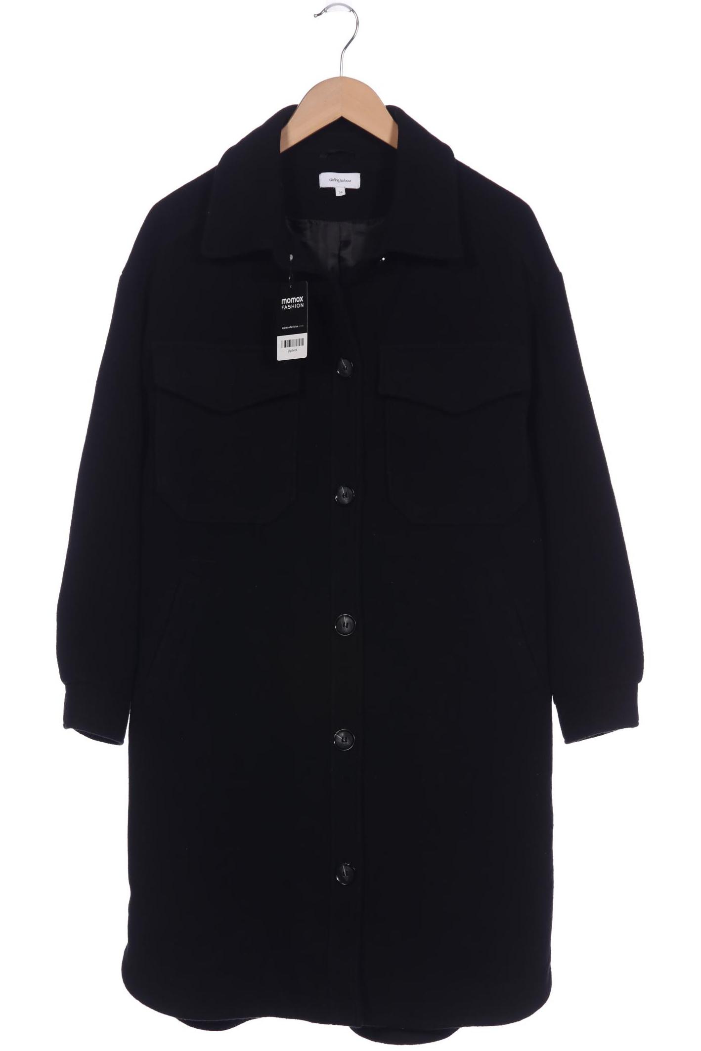 

darling harbour Damen Mantel, schwarz, Gr. 38