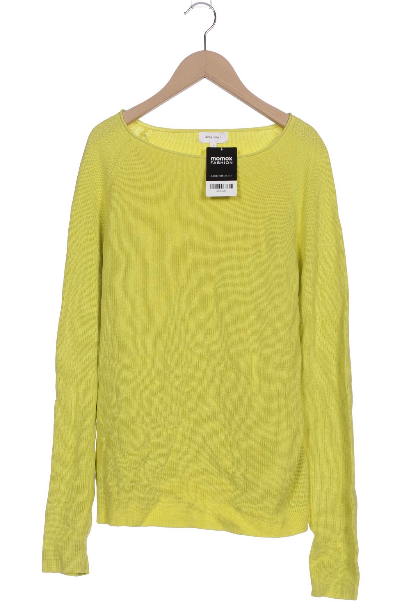 

darling harbour Damen Pullover, gelb, Gr. 42