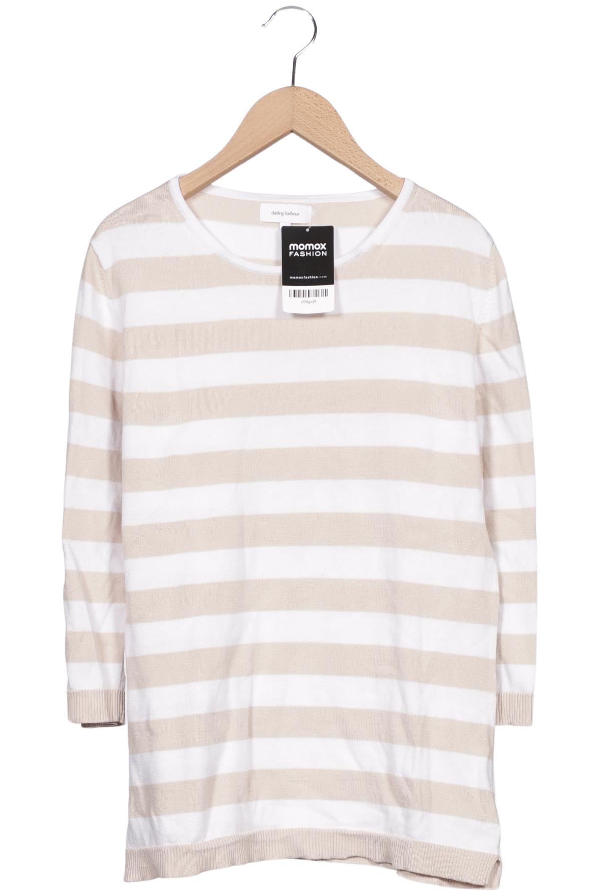 

darling harbour Damen Pullover, weiß, Gr. 42