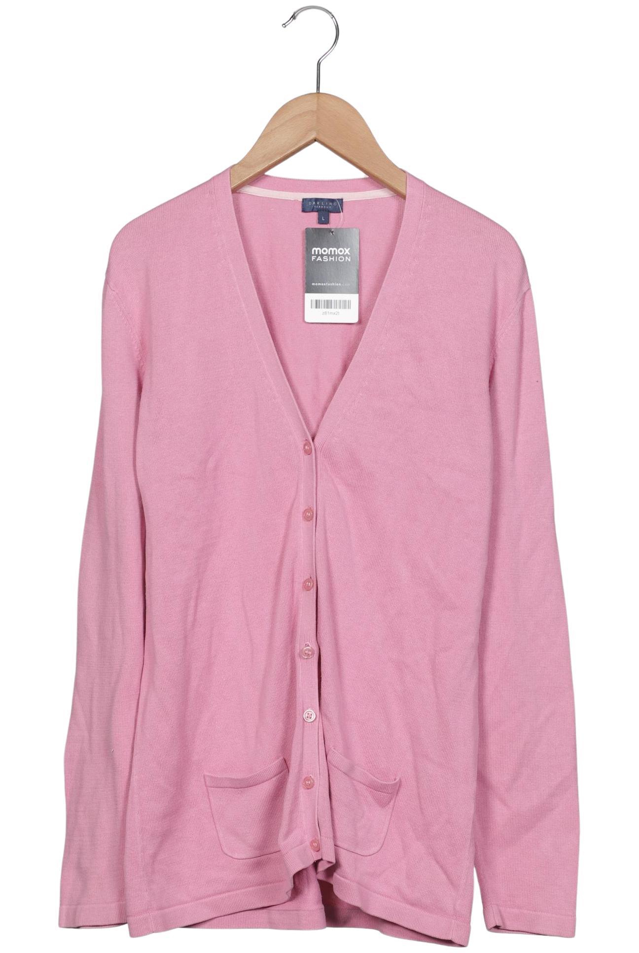 

darling harbour Damen Strickjacke, pink, Gr. 42